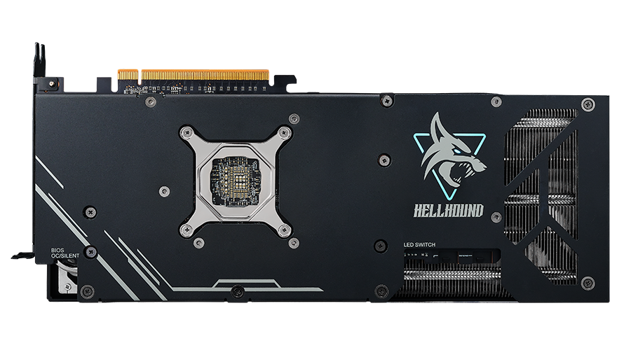 POWERCOLOR AMD Radeon RX 7800 XT Hellhound 16GB GDDR6 Grafikkarte HDMI/3xDP