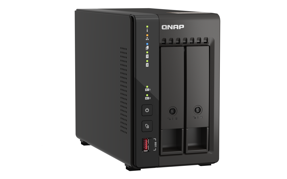 QNAP QVP-21C NVR System für KMUs und SOHO 2-Bay