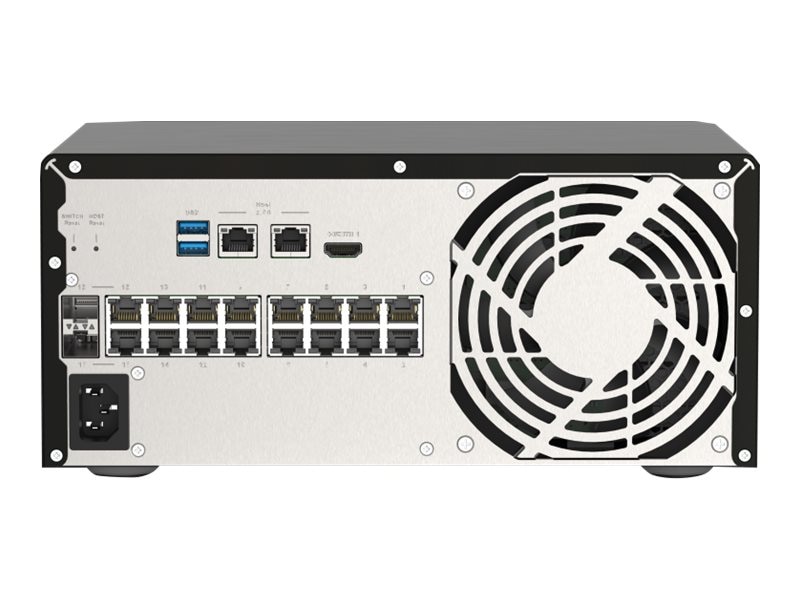 QNAP QVP-41B-8G-P NVR-Netzwerküberwachungsserver 4-Bay