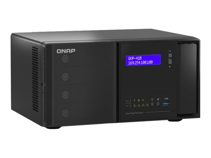 QNAP QVP-41B-8G-P NVR-Netzwerküberwachungsserver 4-Bay