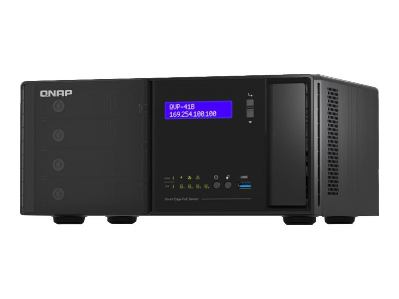 QNAP QVP-41B-8G-P NVR-Netzwerküberwachungsserver 4-Bay