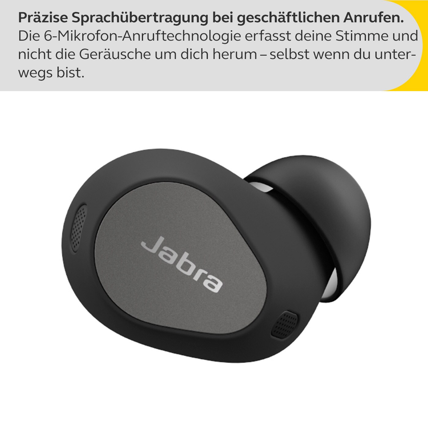 JABRA Elite 10 Bluetooth ANC In-Ear Kopfhörer Titanium Black ++  