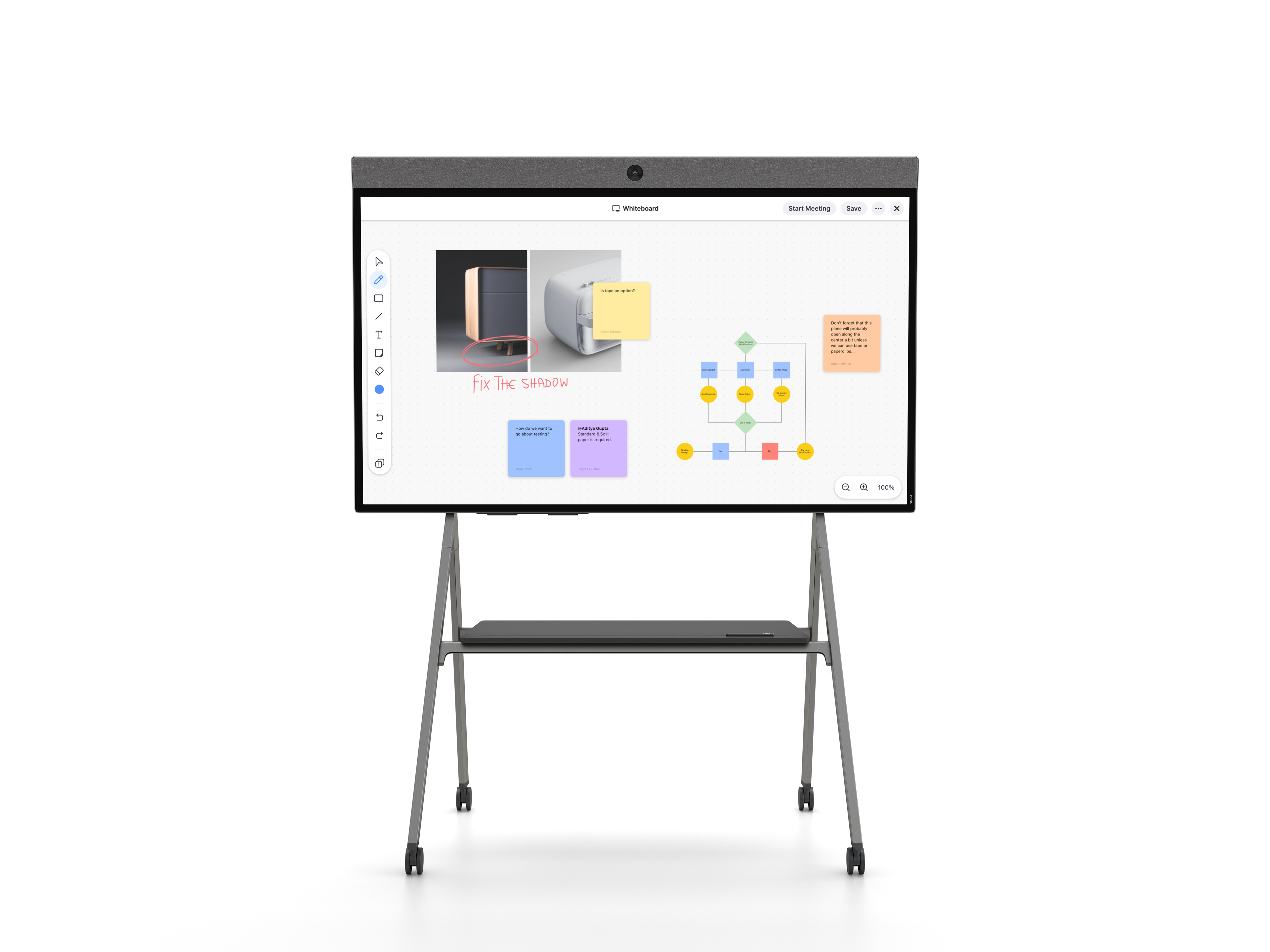 Neat Board 65" - Collaboration Board für Huddle-Räume &amp; Fokus-Raum-Lösungen