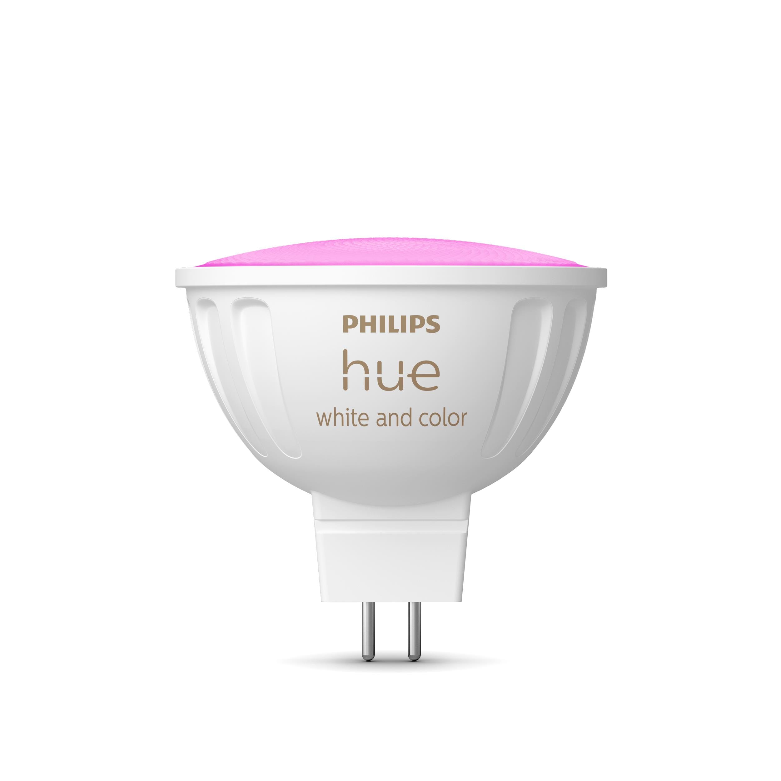 Philips Hue White &amp; Color Ambiance MR16 LED-Lampe 400lm, Einzelpack