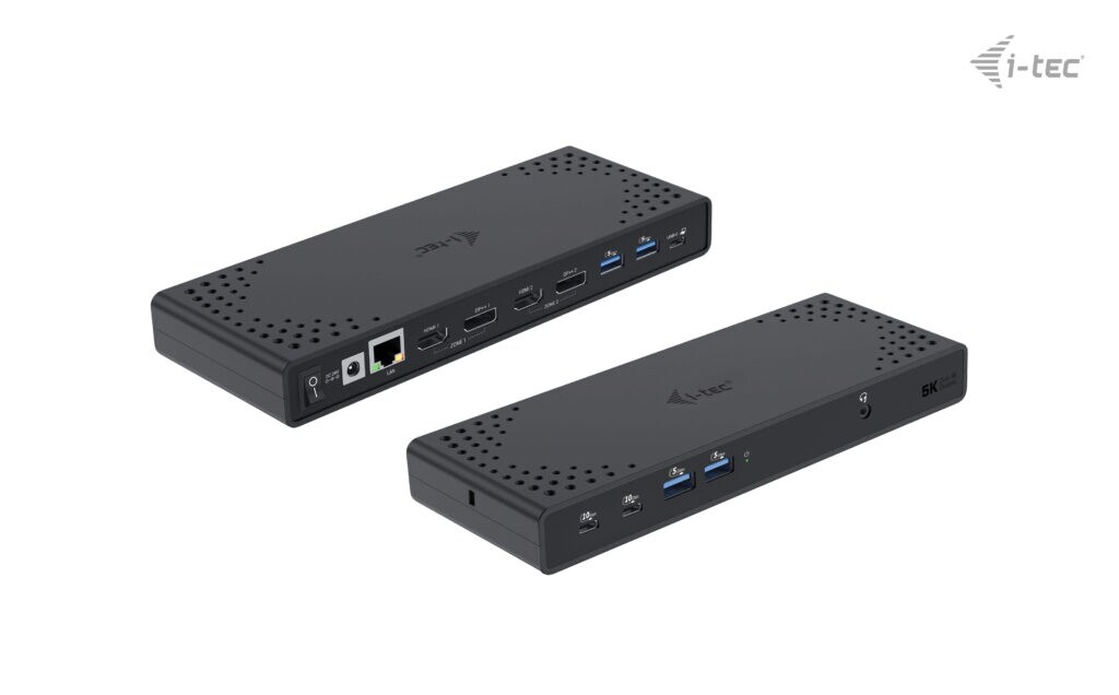 i-tec USB 3.0 / USB-C / Thunderbolt 3 Dual Display Docking Station Gen2 + PD 100