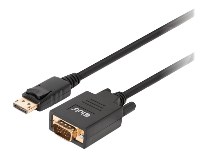 Club 3D DisplayPort auf VGA Kabel St./St. 2m 28AWG