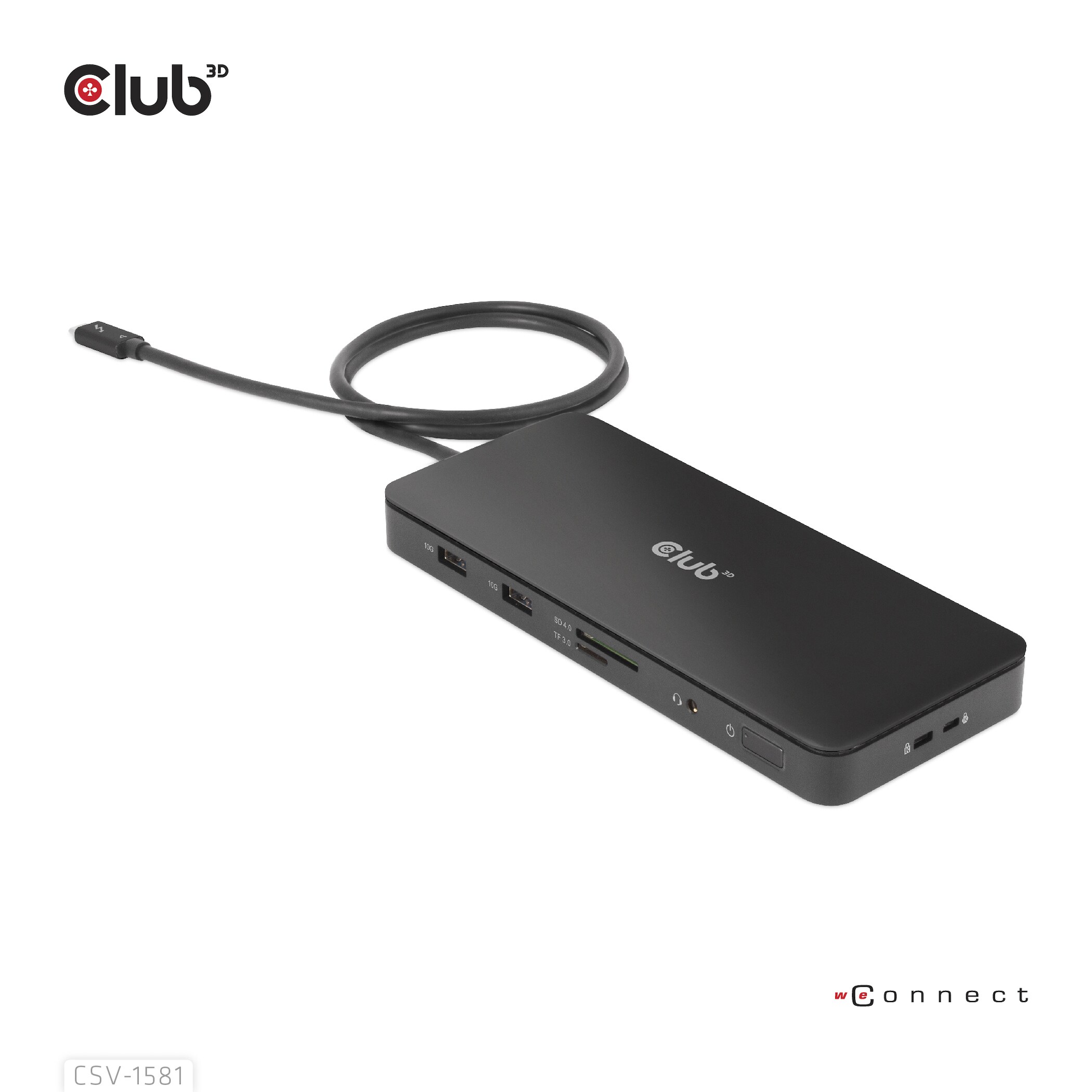 Club 3D Thunderbolt 4 Zertifizierte 11-in-1-Docking-Station