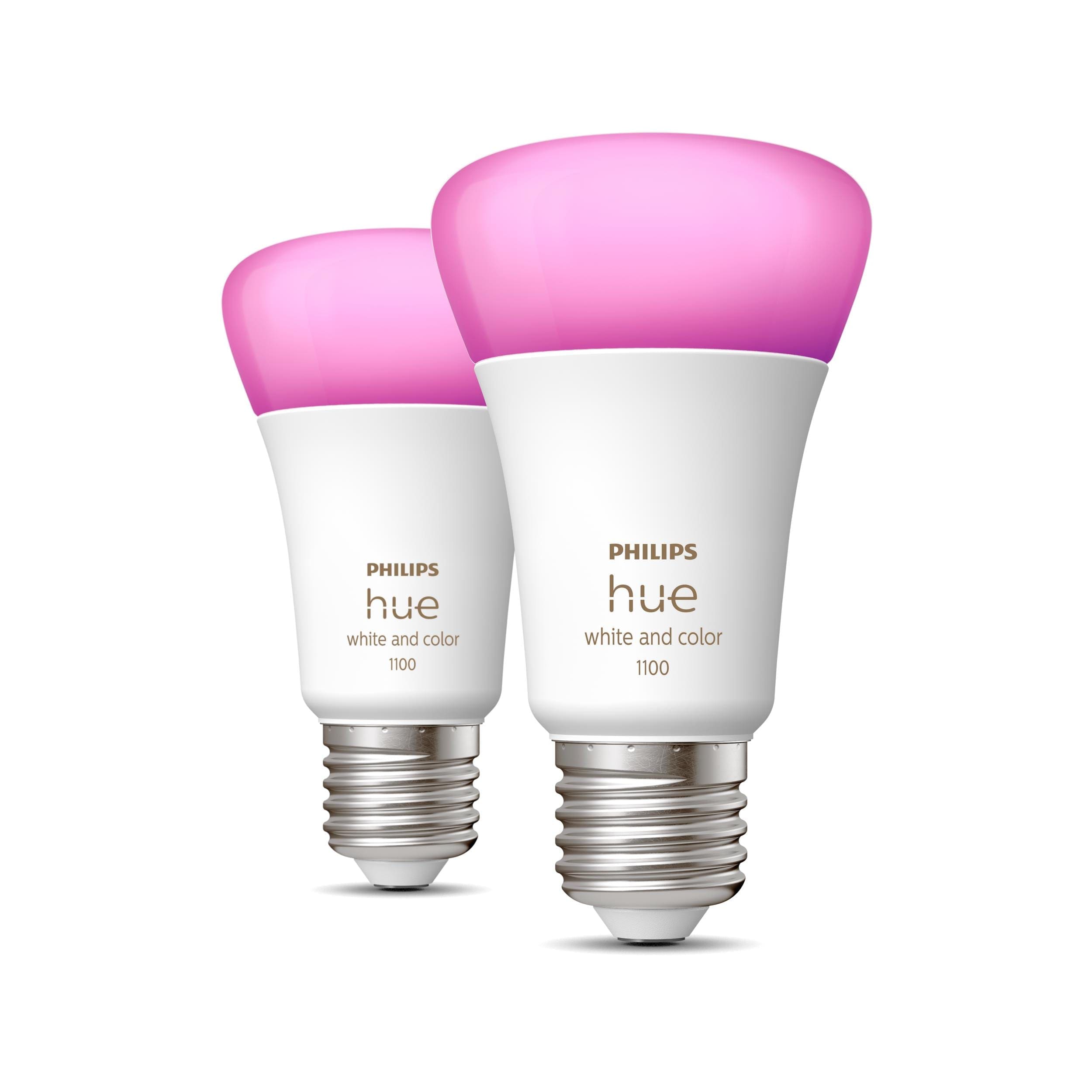 Philips Hue White &amp; Col. Amb. E27 Doppelpack 2x800lm 75W