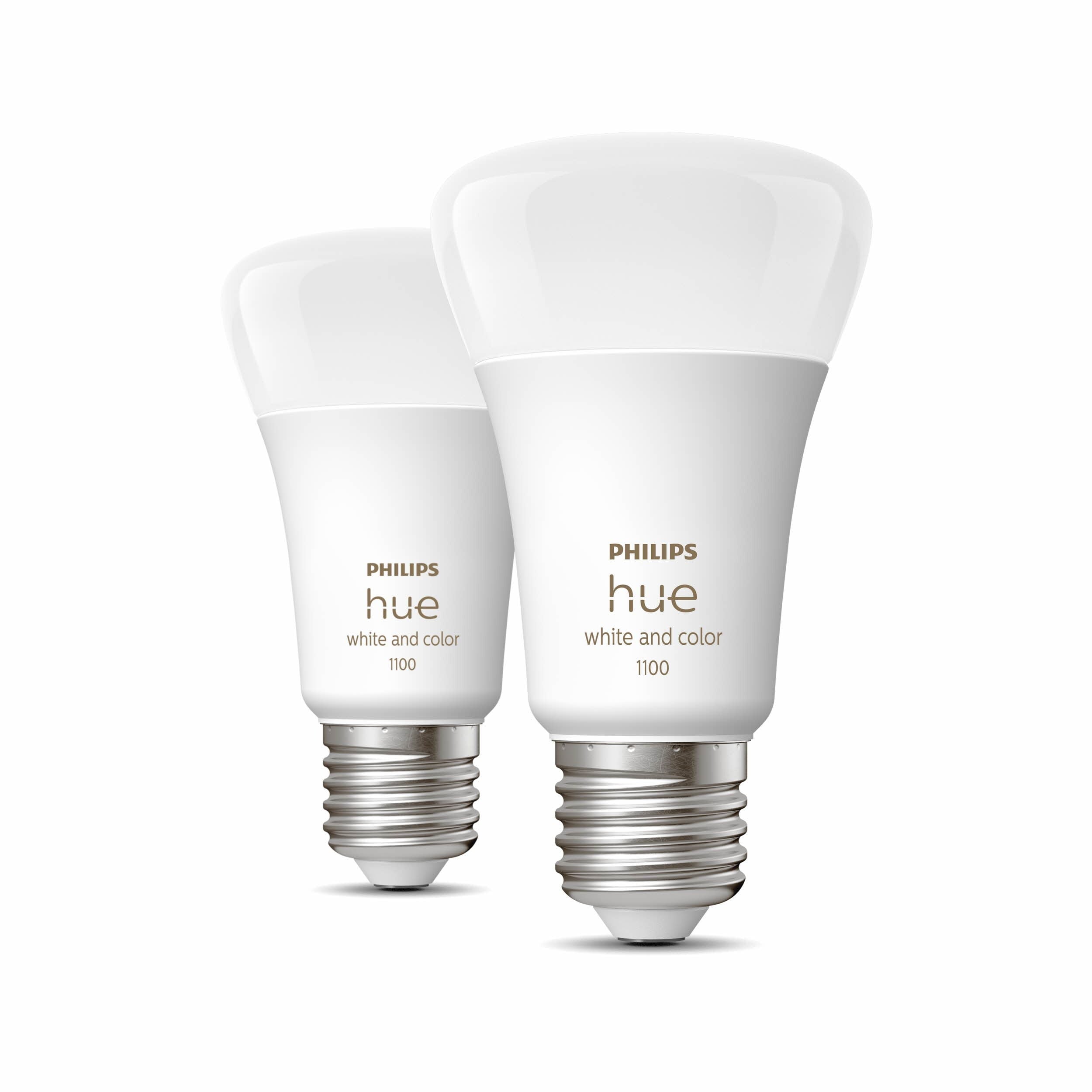 Philips Hue White &amp; Col. Amb. E27 Doppelpack 2x800lm 75W