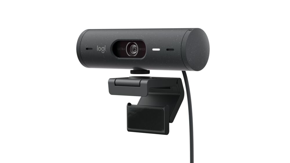 Logitech Brio 500 Full HD USB-C Webcam, Graphite