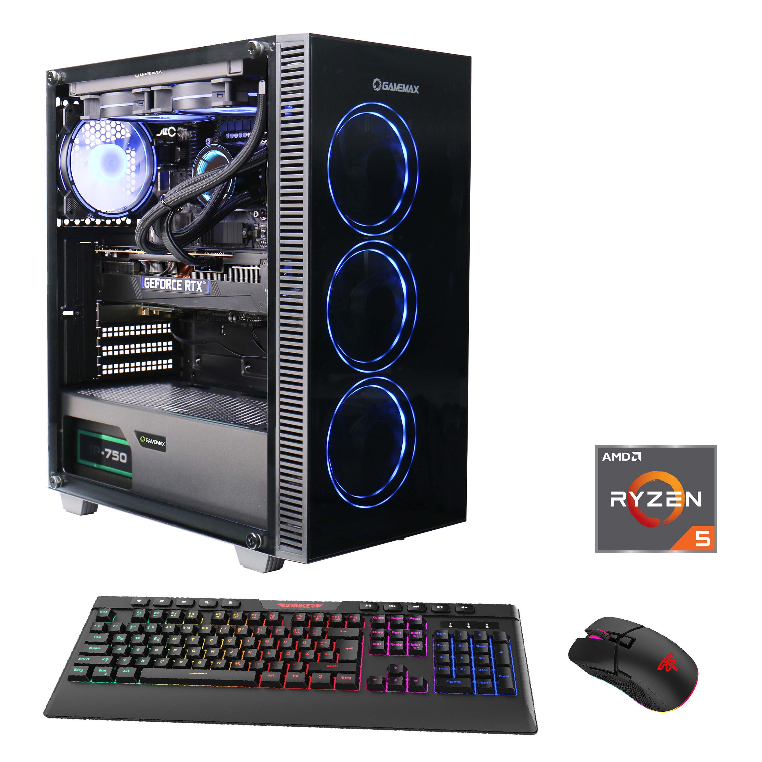 Hyrican Gamemax Draco XD 7099 R5-7600X 16GB/1TB SSD RTX4060 W11