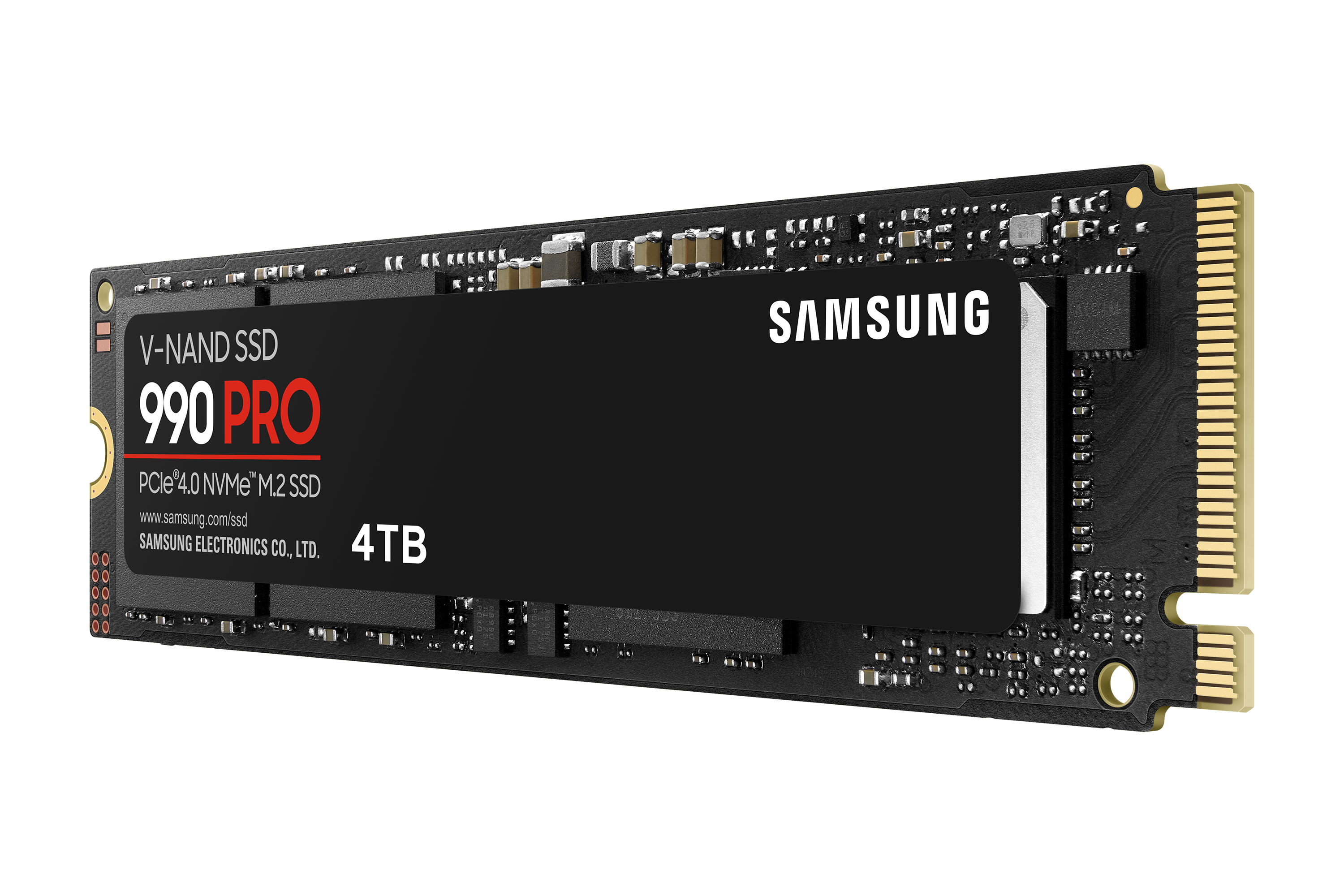 Samsung 990 PRO NVMe SSD 4 TB M.2 PCIe 4.0 3D-NAND TLC