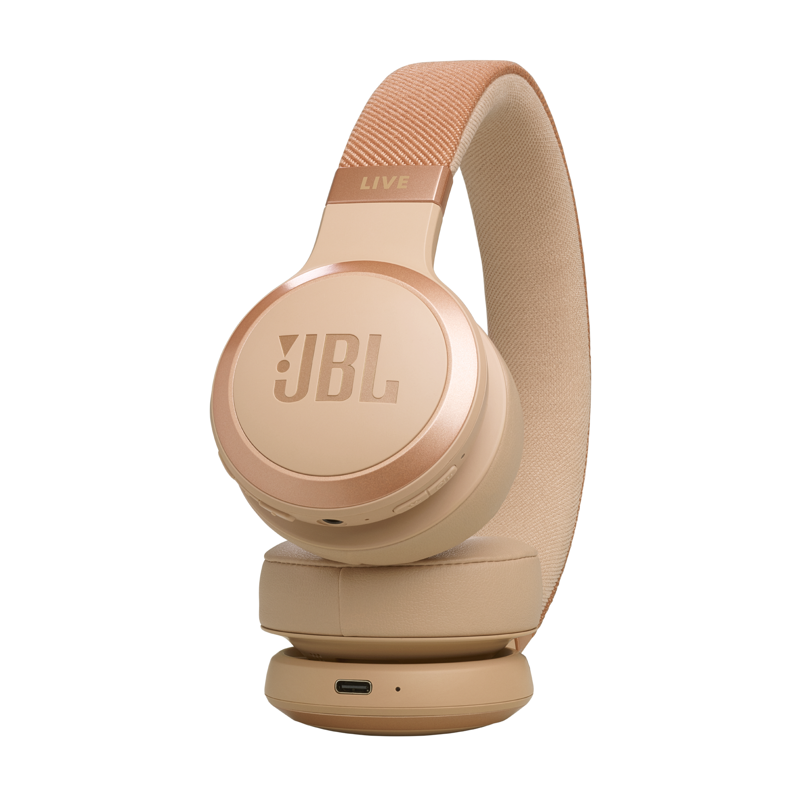 JBL LIVE 670 NC Wireless Bluetooth On-Ear Kopfhörer sandstone