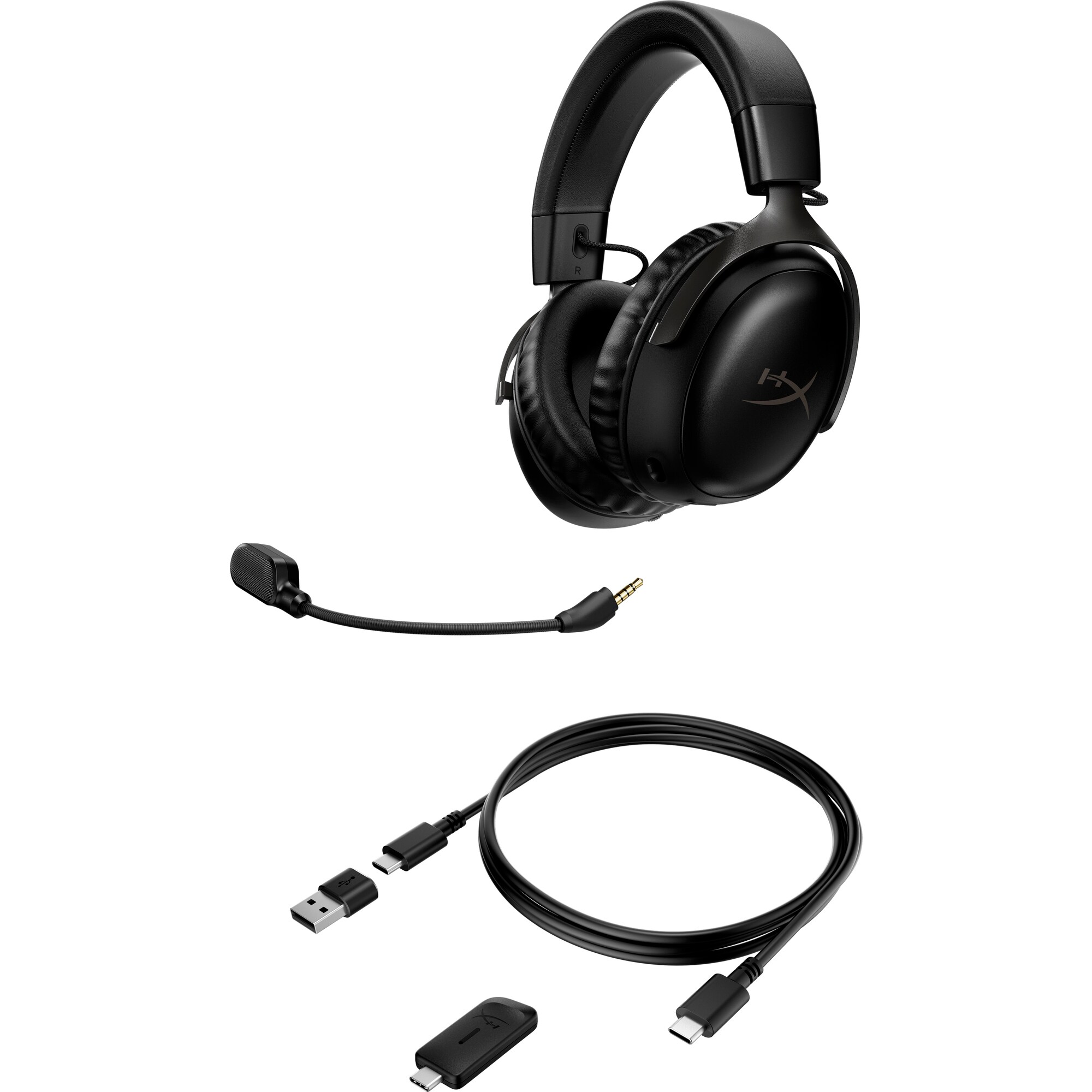 HyperX Cloud III Wireless Black Gaming Headset für PS4/PS5 &amp; PC