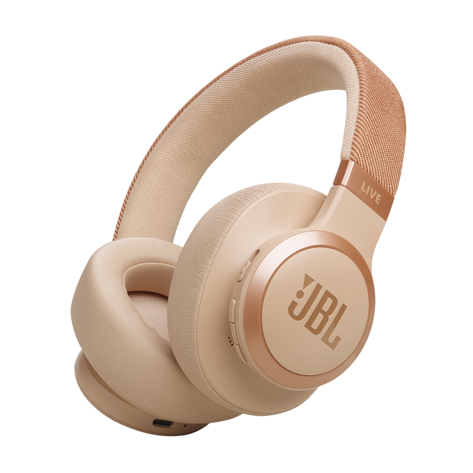 JBL LIVE 770 NC Wireless Bluetooth Over-Ear Kopfhörer sand