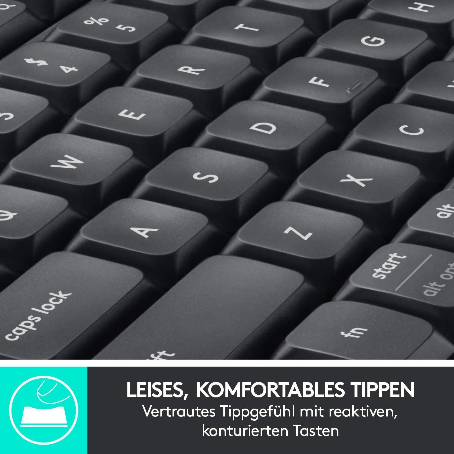 Logitech MK850 Ergonomische Kabellose Maus-Tastaturkombination