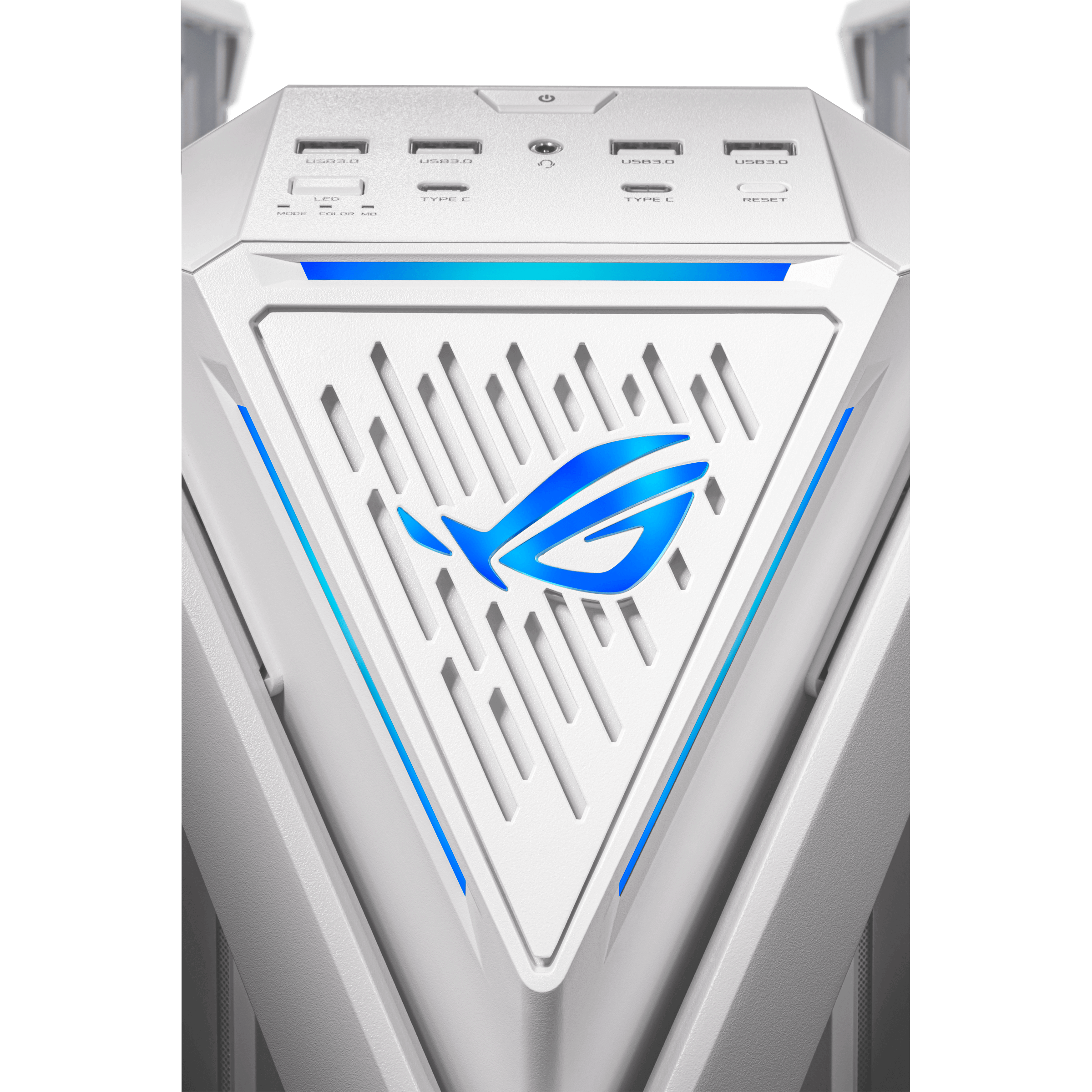 ASUS ROG HYPERION White GR701 RGB E-ATX Big-Tower Gaming Gehäuse mit Glasfenster