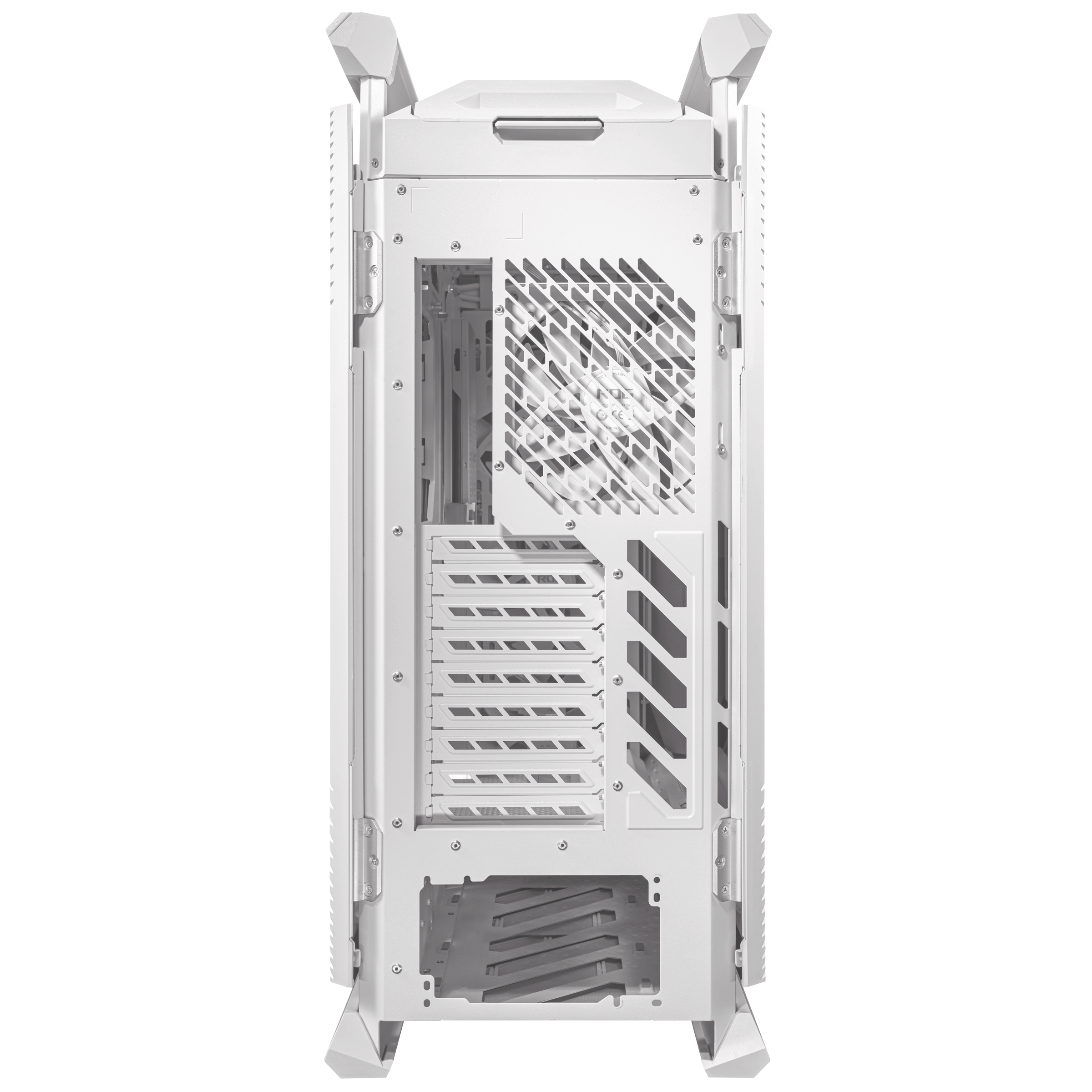 ASUS ROG HYPERION White GR701 RGB E-ATX Big-Tower Gaming Gehäuse mit Glasfenster