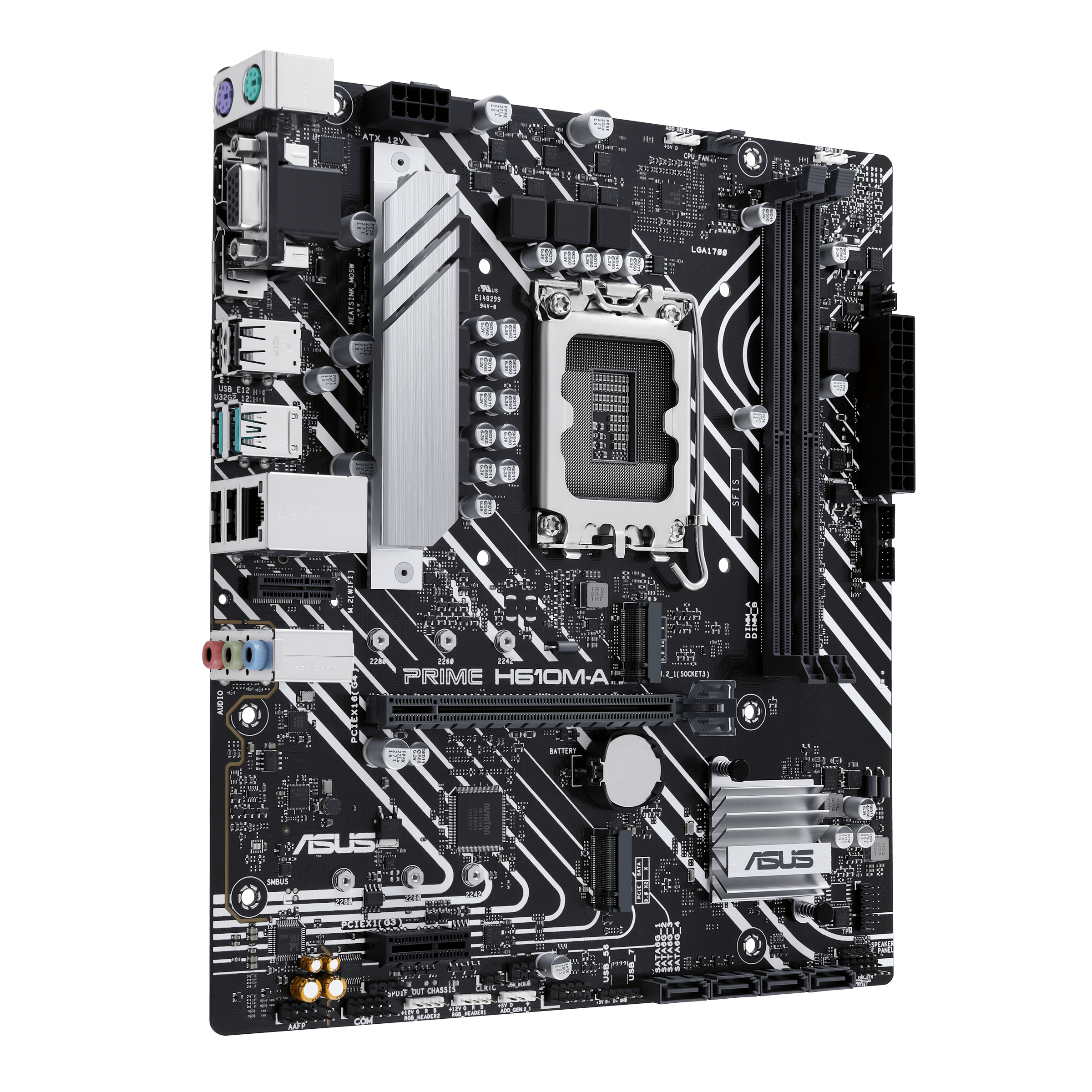 ASUS PRIME H610M-A-CSM mATX Mainboard Sockel 1700 HDMI/DP/VGA