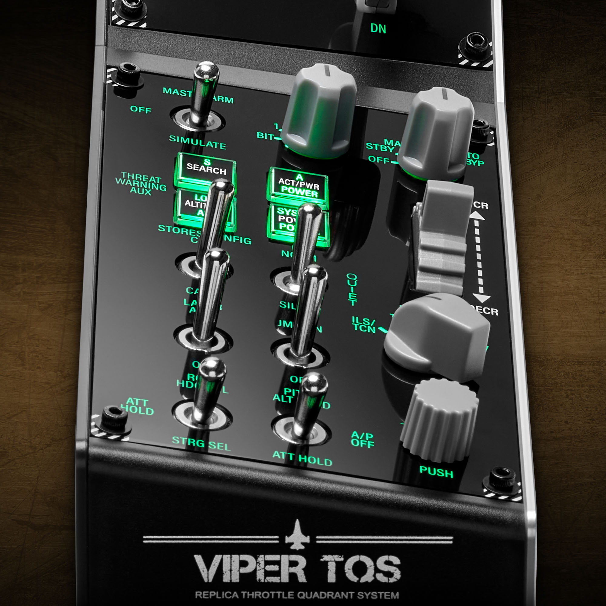 Thrustmaster Viper Panel Kontroll-Panel für Flugzeug-Simulator