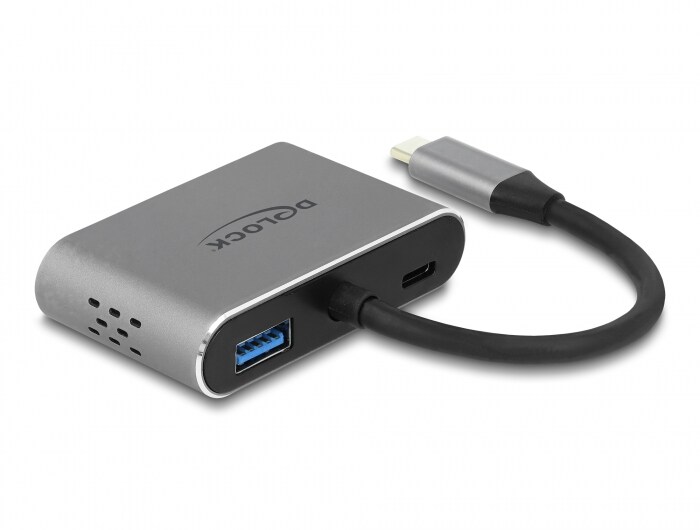 Delock USB Type-C™ Adapter zu HDMI und VGA mit USB 3.2 Port und PD