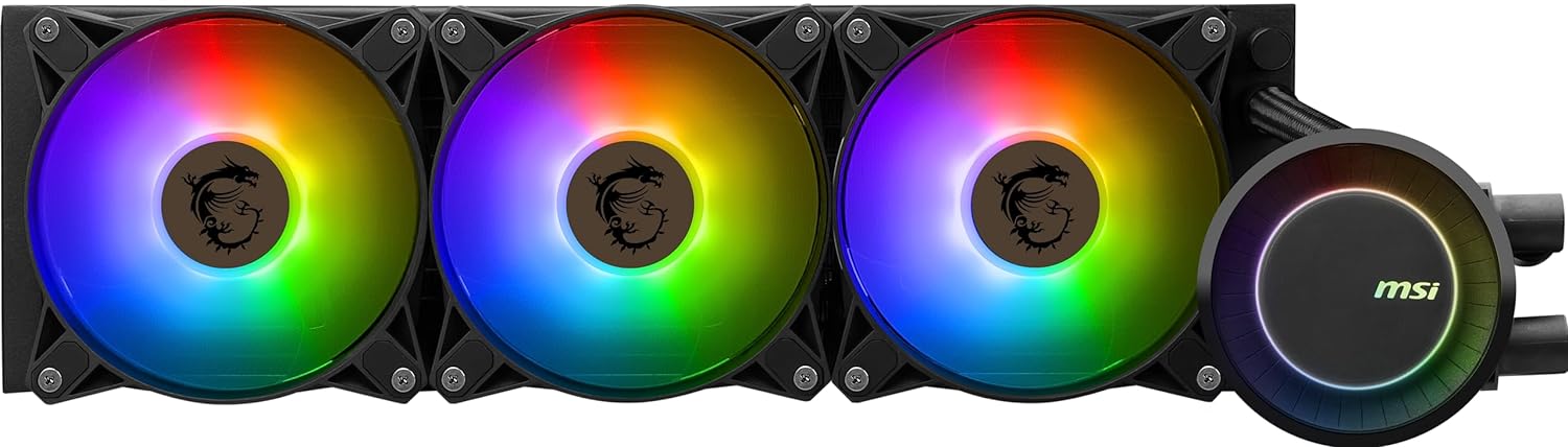 MSI MAG Core Liquid E360 CPU Komplettwasserkühlung für AMD und Intel CPU