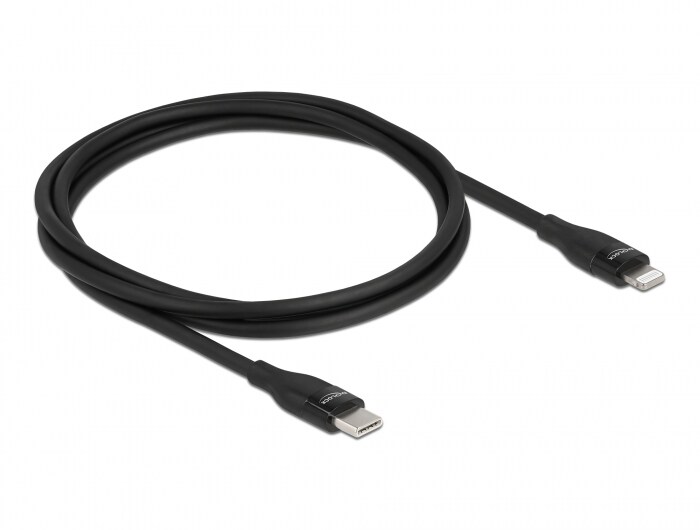 Delock Daten- und Ladekabel USB Type-C zu Lightning für iPhone, iPad 1 m