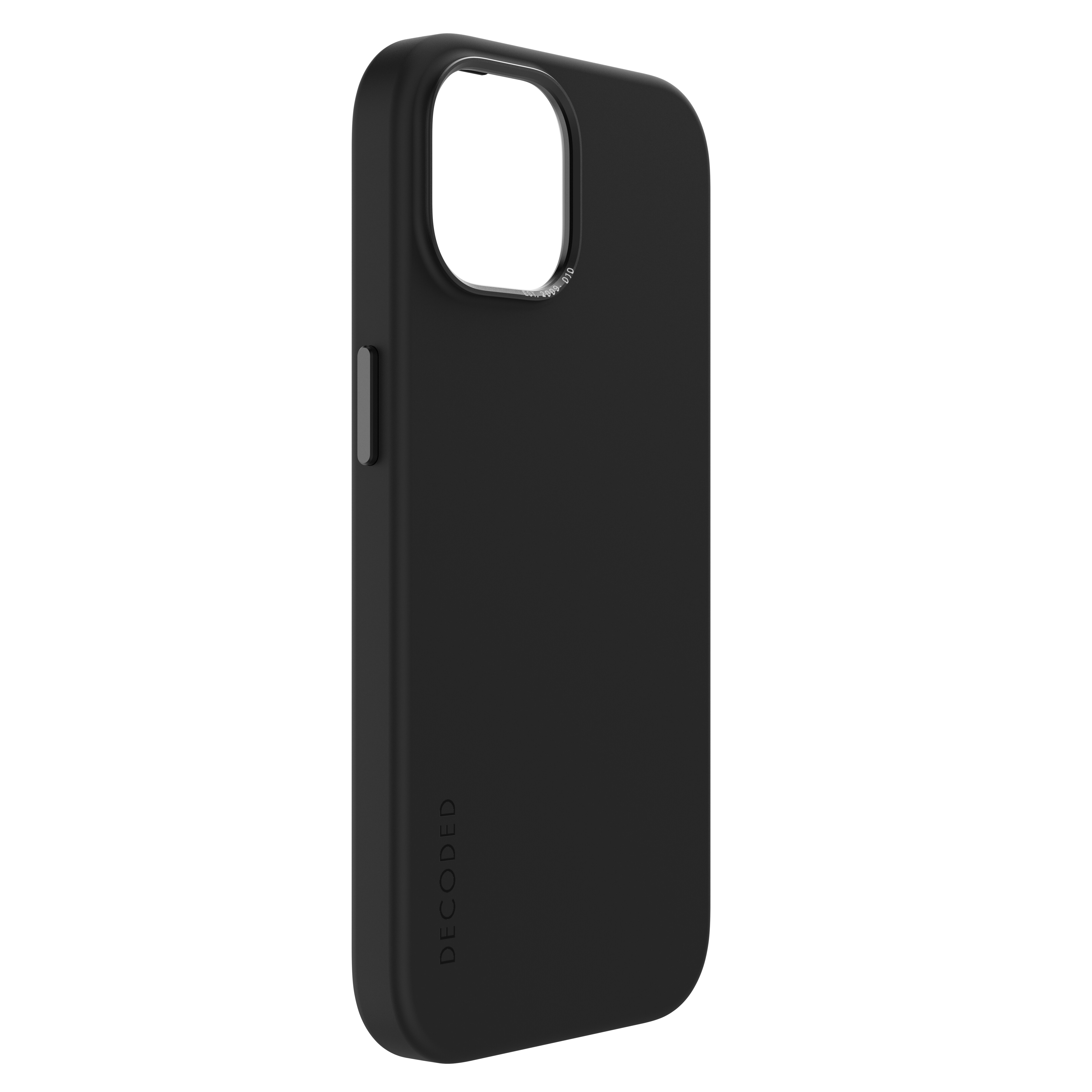 Decoded AntiMicrobial Silicone Backcover iPhone 15 Graphene