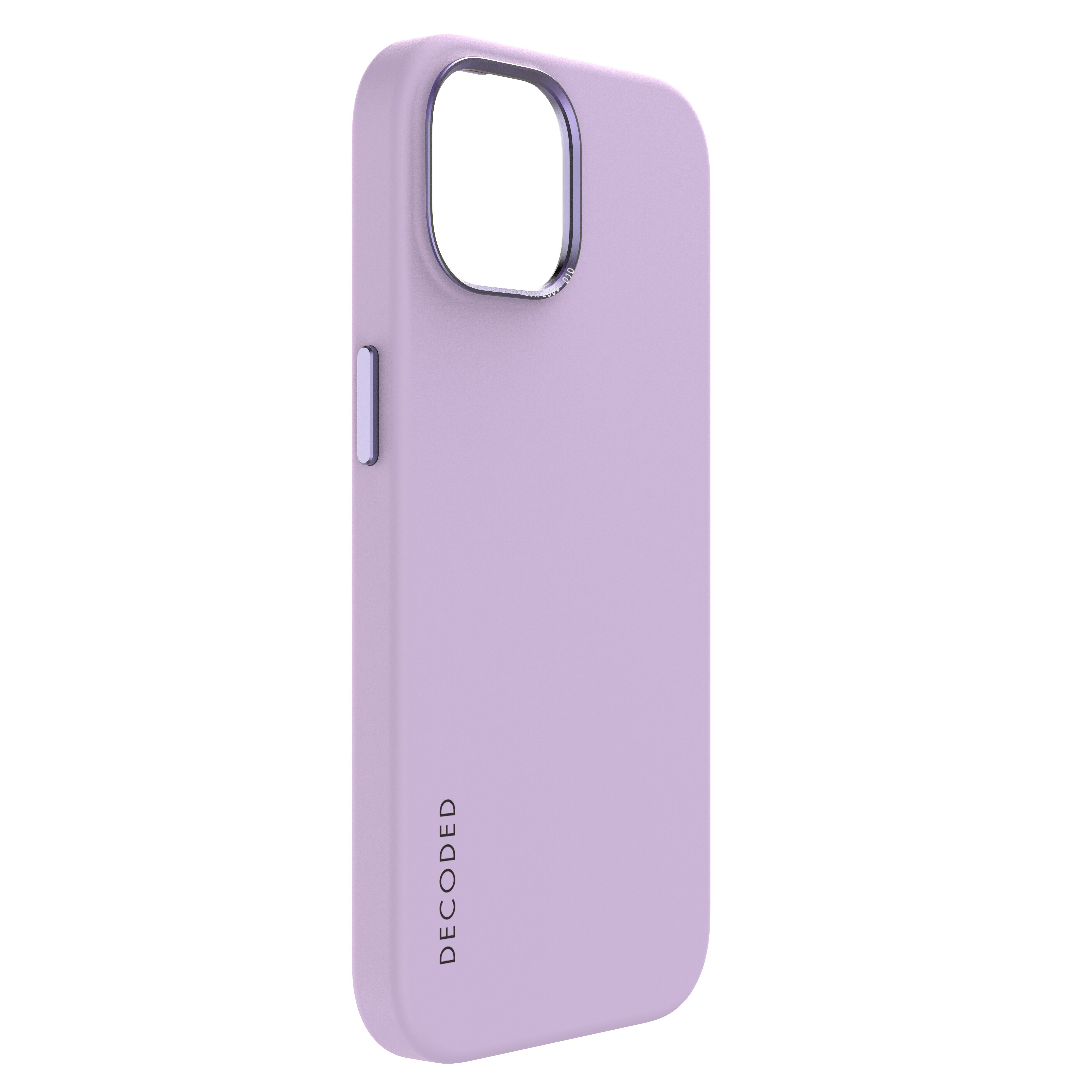 Decoded AntiMicrobial Silicone Backcover iPhone 15 Lavender