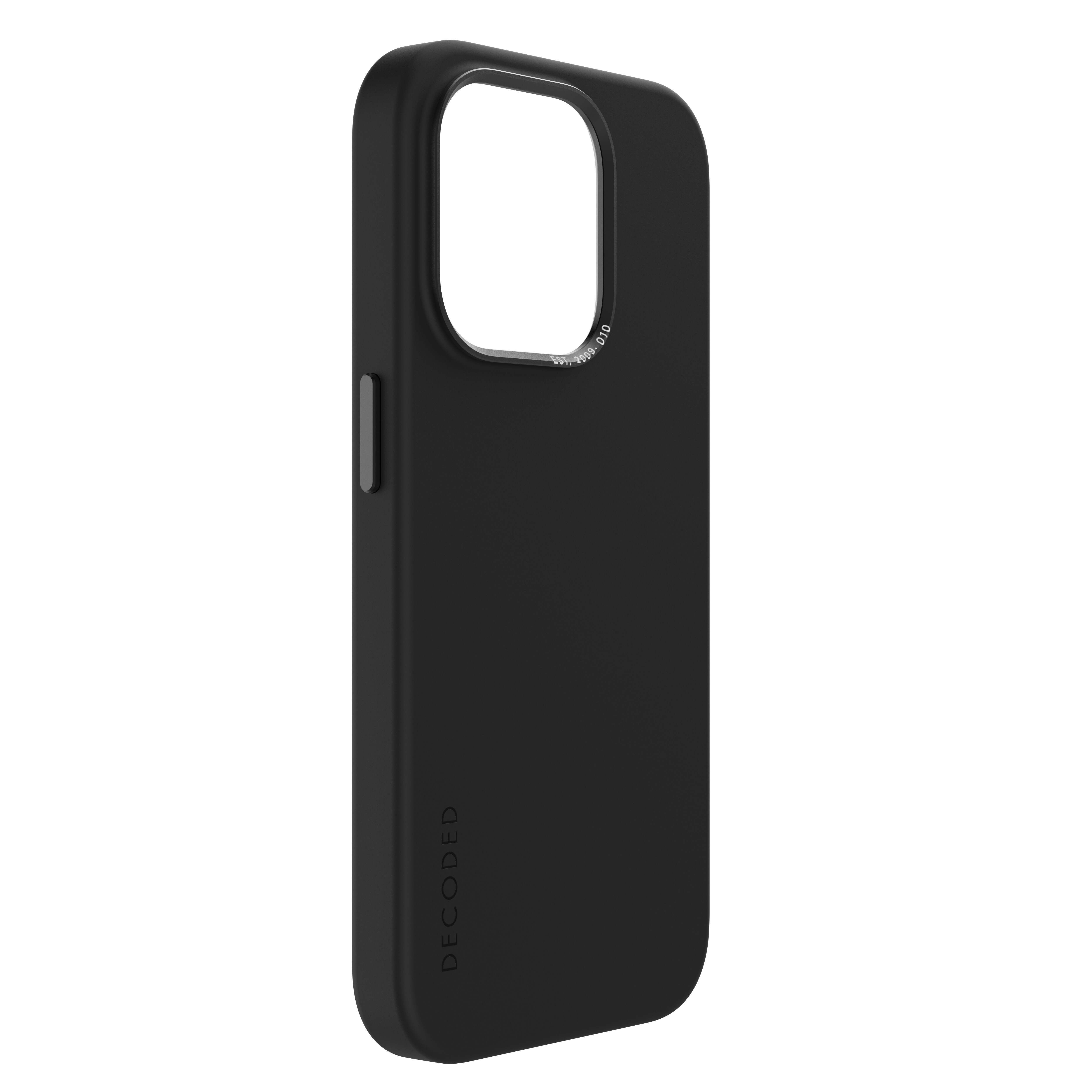 Decoded AntiMicrobial Silicone Backcover iPhone 15 Pro Graphene