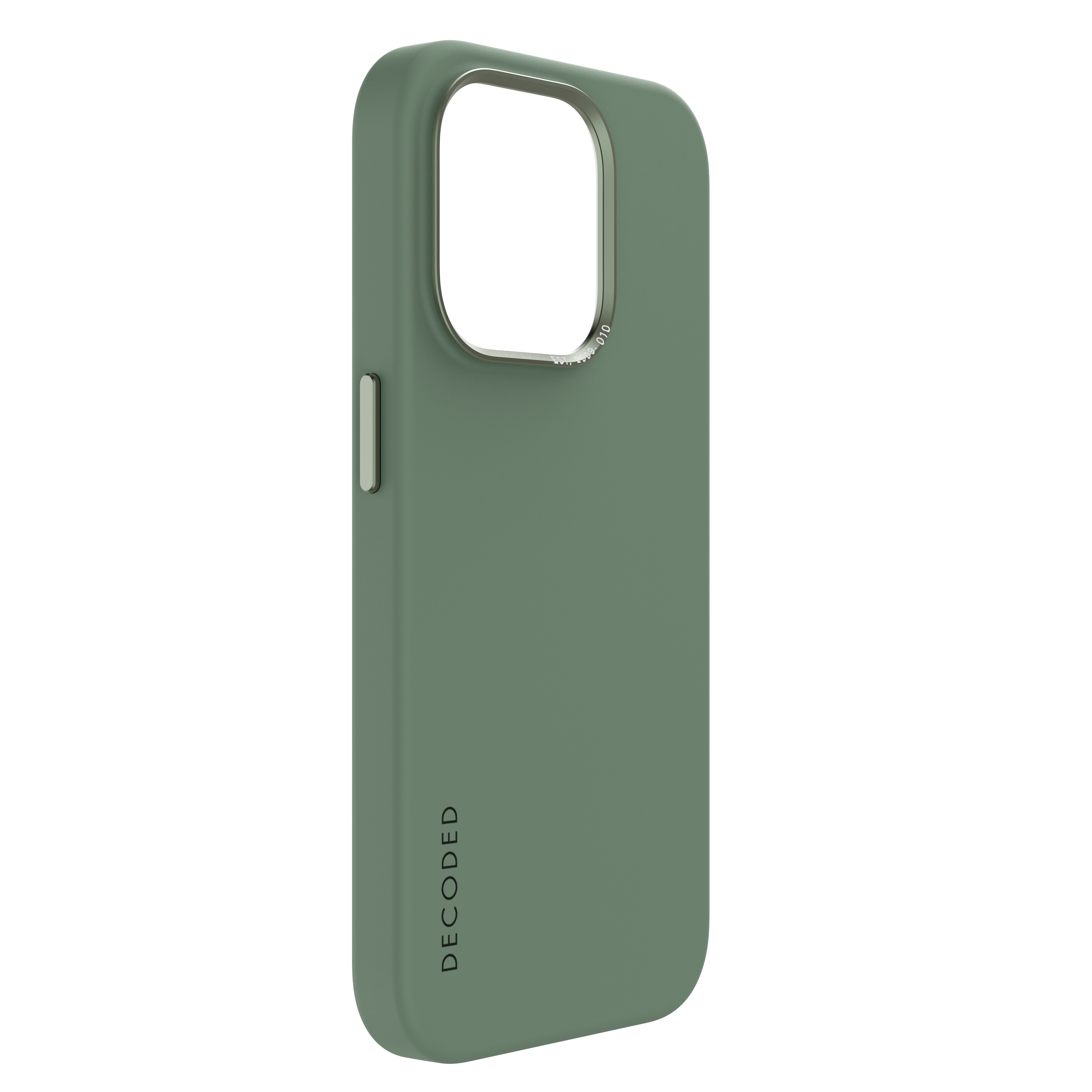 Decoded AntiMicrobial Silicone Backcover iPhone 15 Pro Sage Leaf