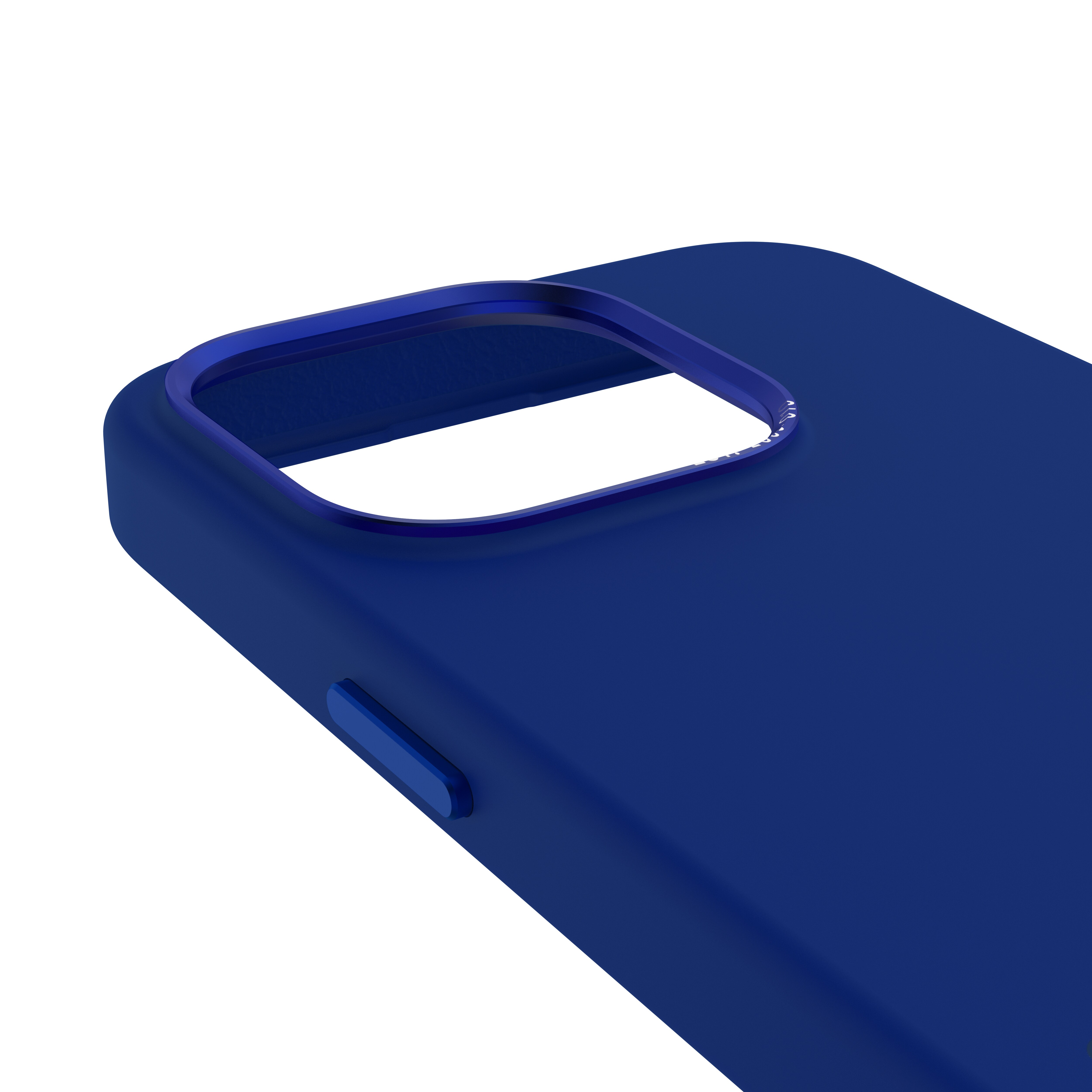 Decoded AntiMicrobial Silicone Backcover iPhone 15 Galactic Blue