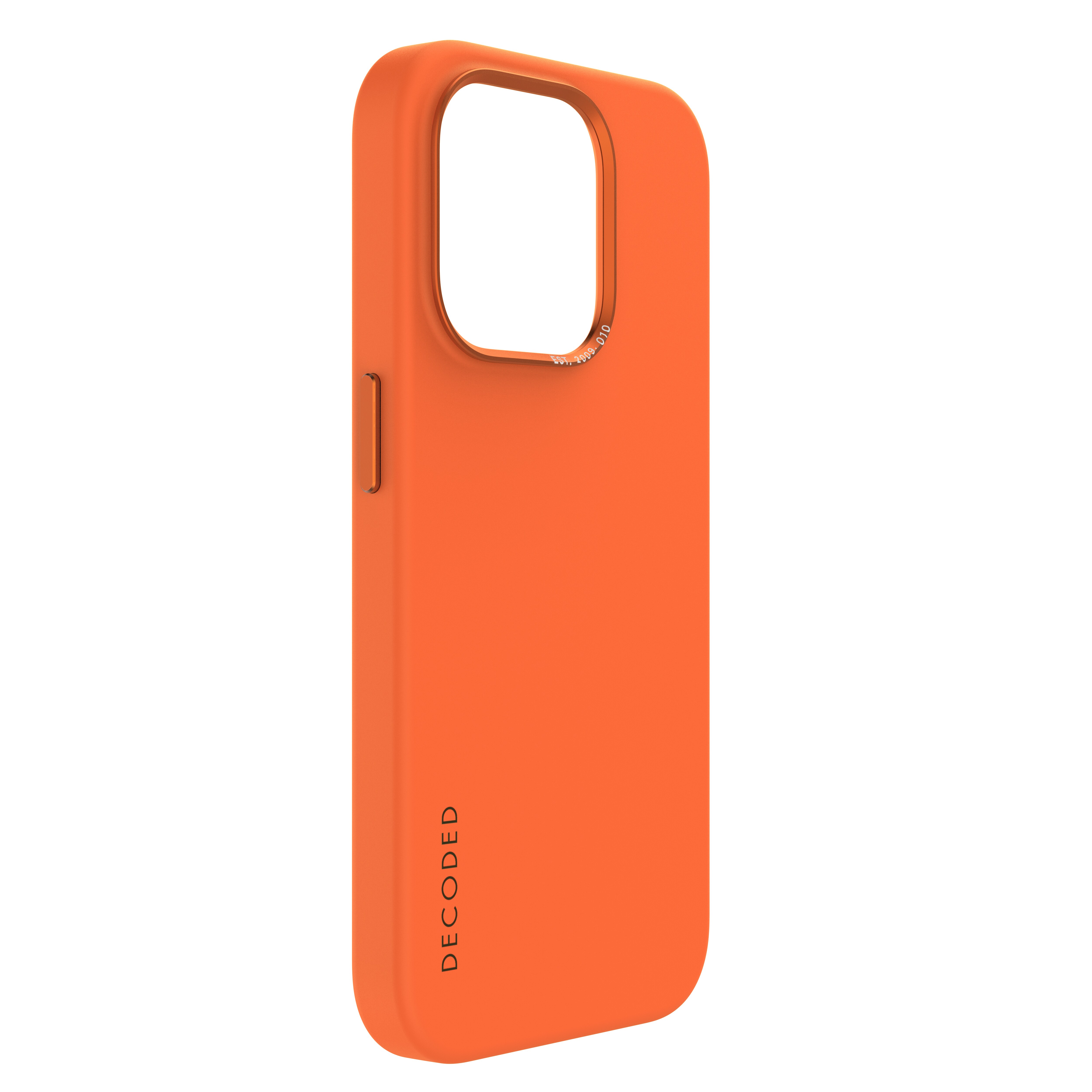 Decoded AntiMicrobial Silicone Backcover iPhone 15 Pro Max Apricot