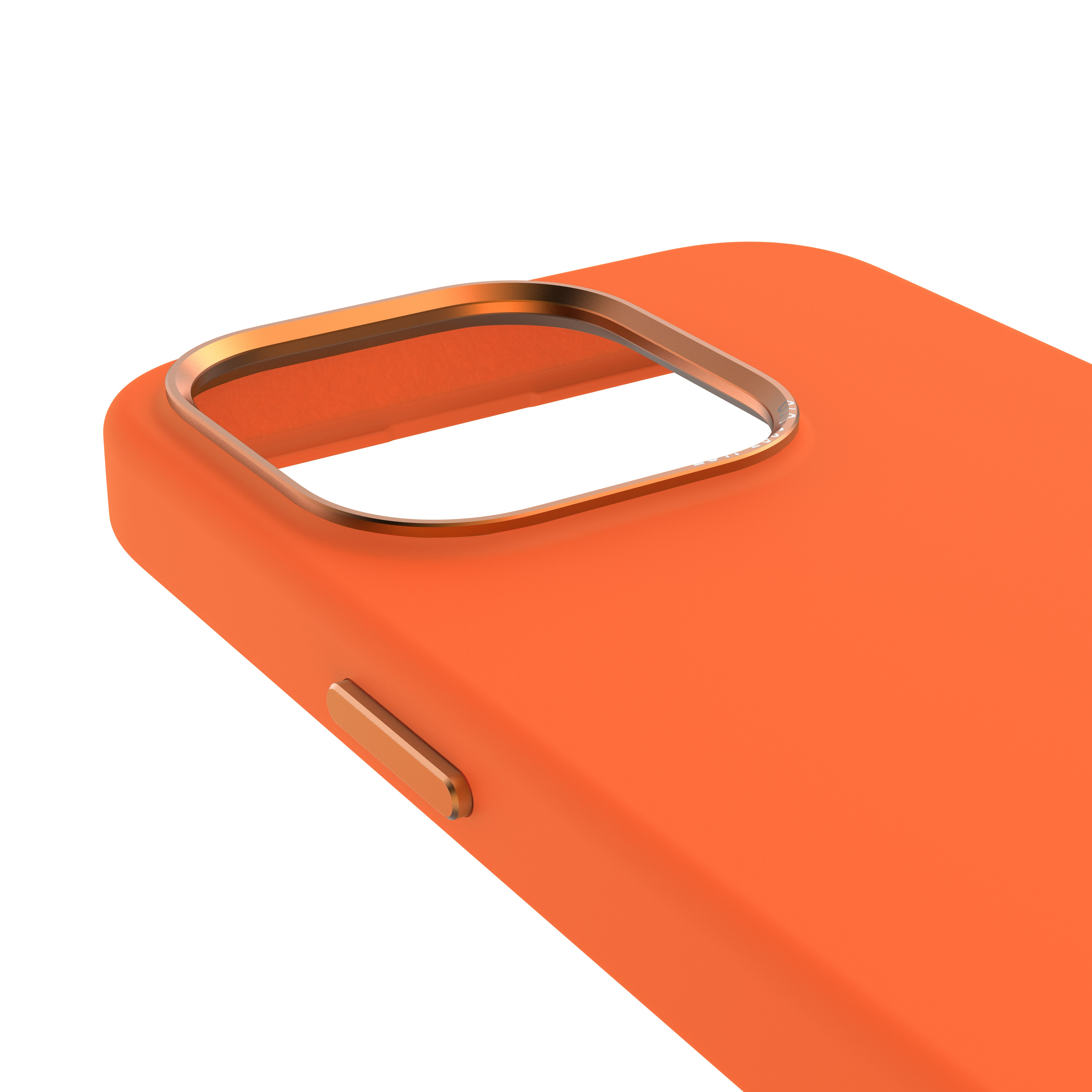 Decoded AntiMicrobial Silicone Backcover iPhone 15 Pro Max Apricot