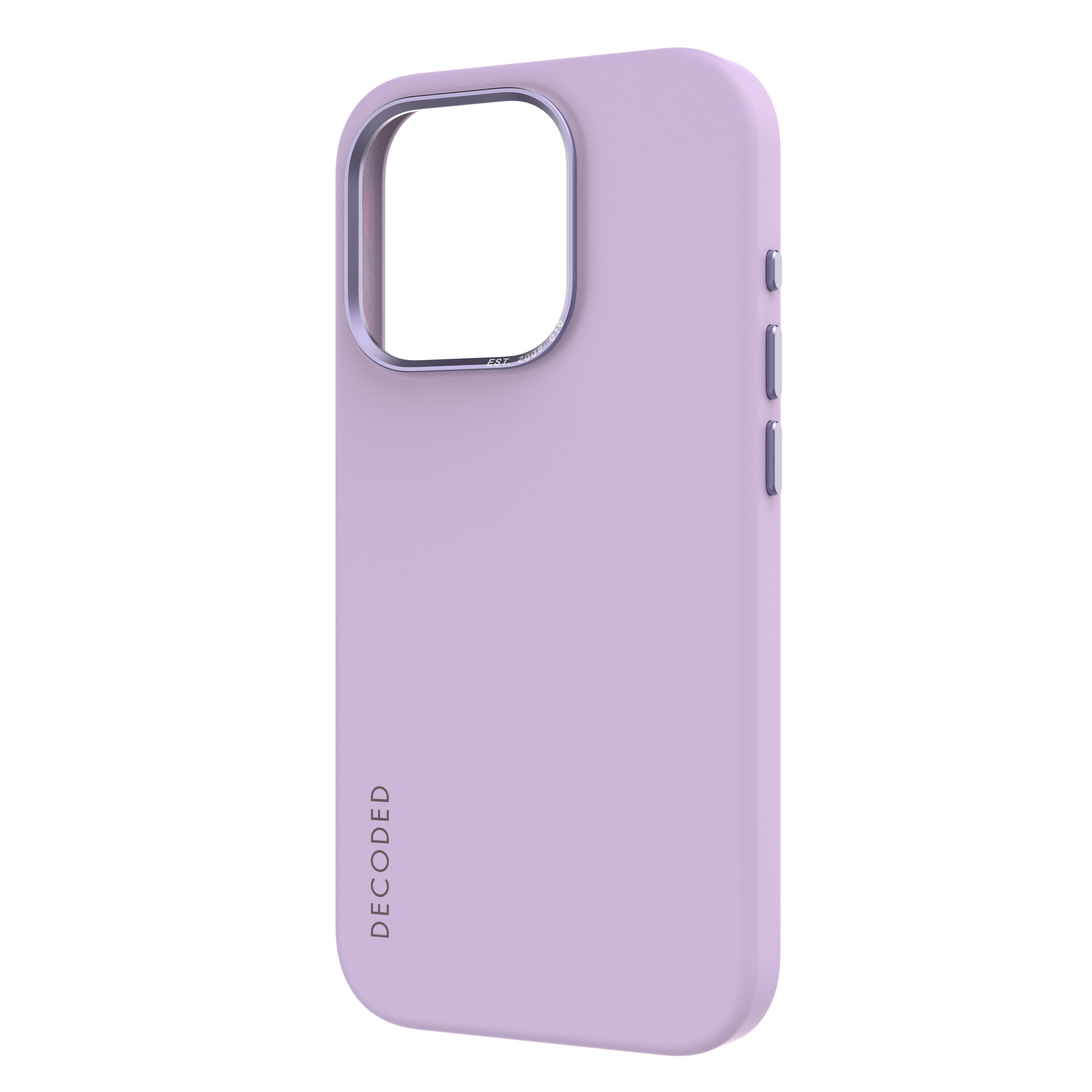 Decoded AntiMicrobial Silicone Backcover iPhone 15 Pro Max Lavender