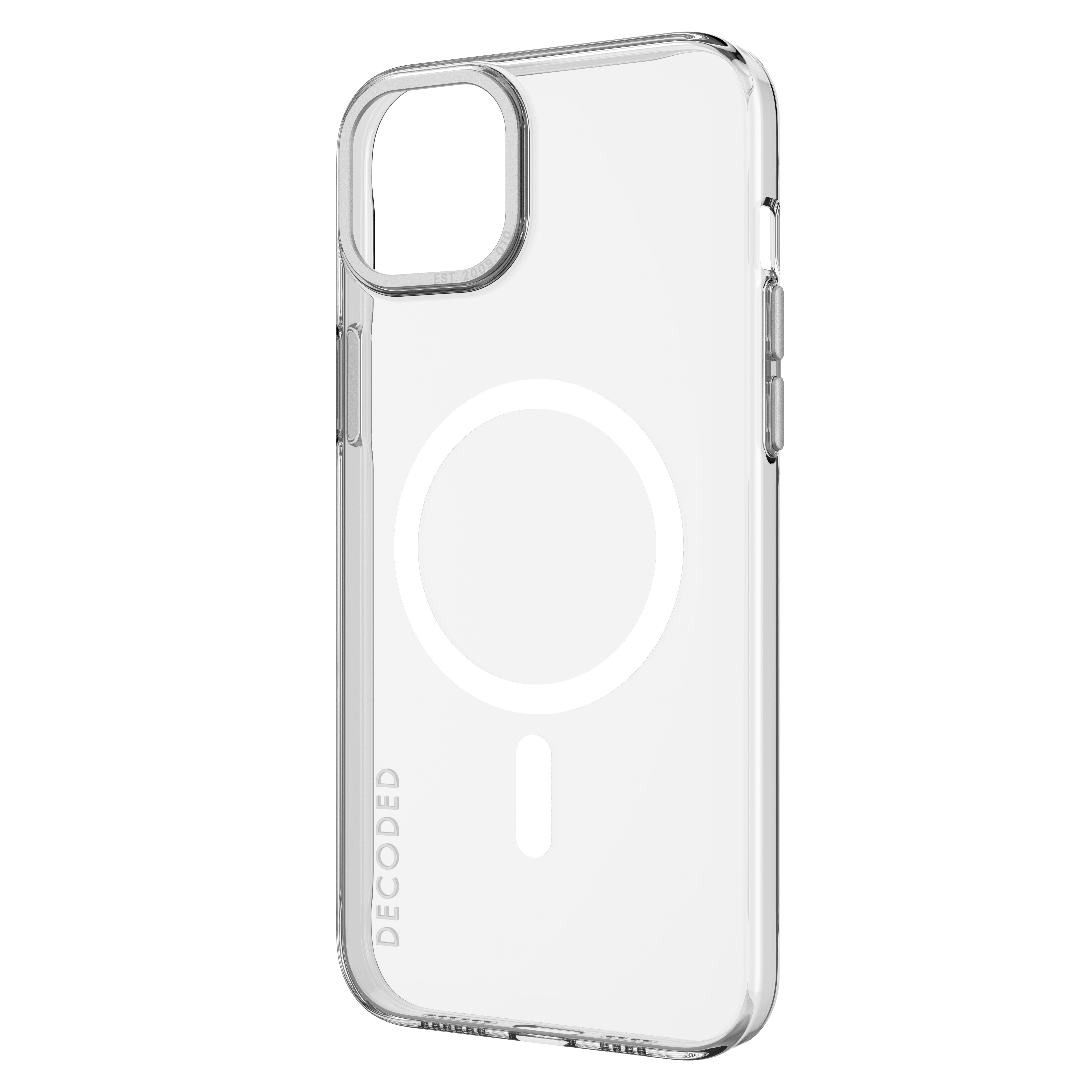 Decoded Recycled Plastic Backcover iPhone 15 Plus Transparant