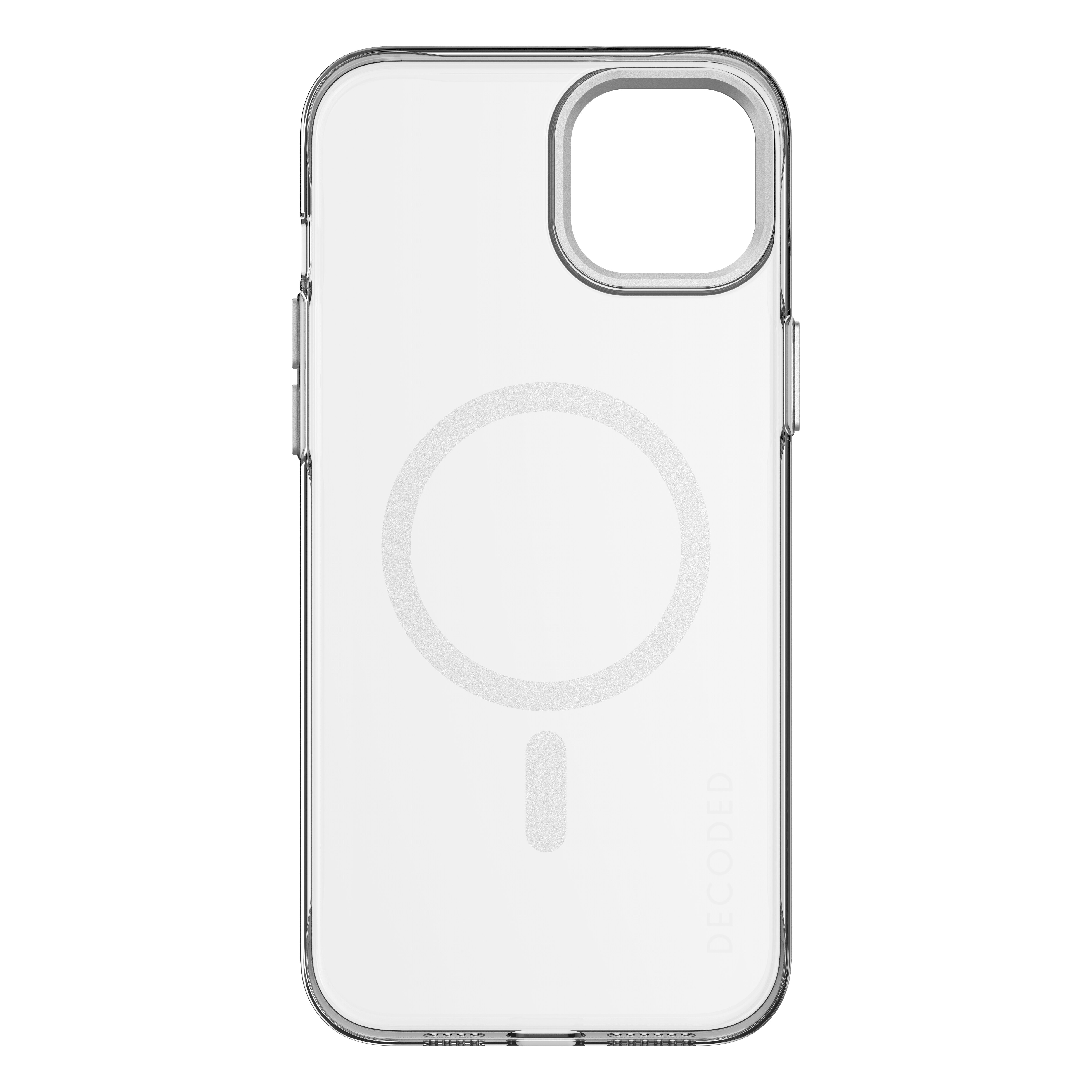 Decoded Recycled Plastic Backcover iPhone 15 Plus Transparant