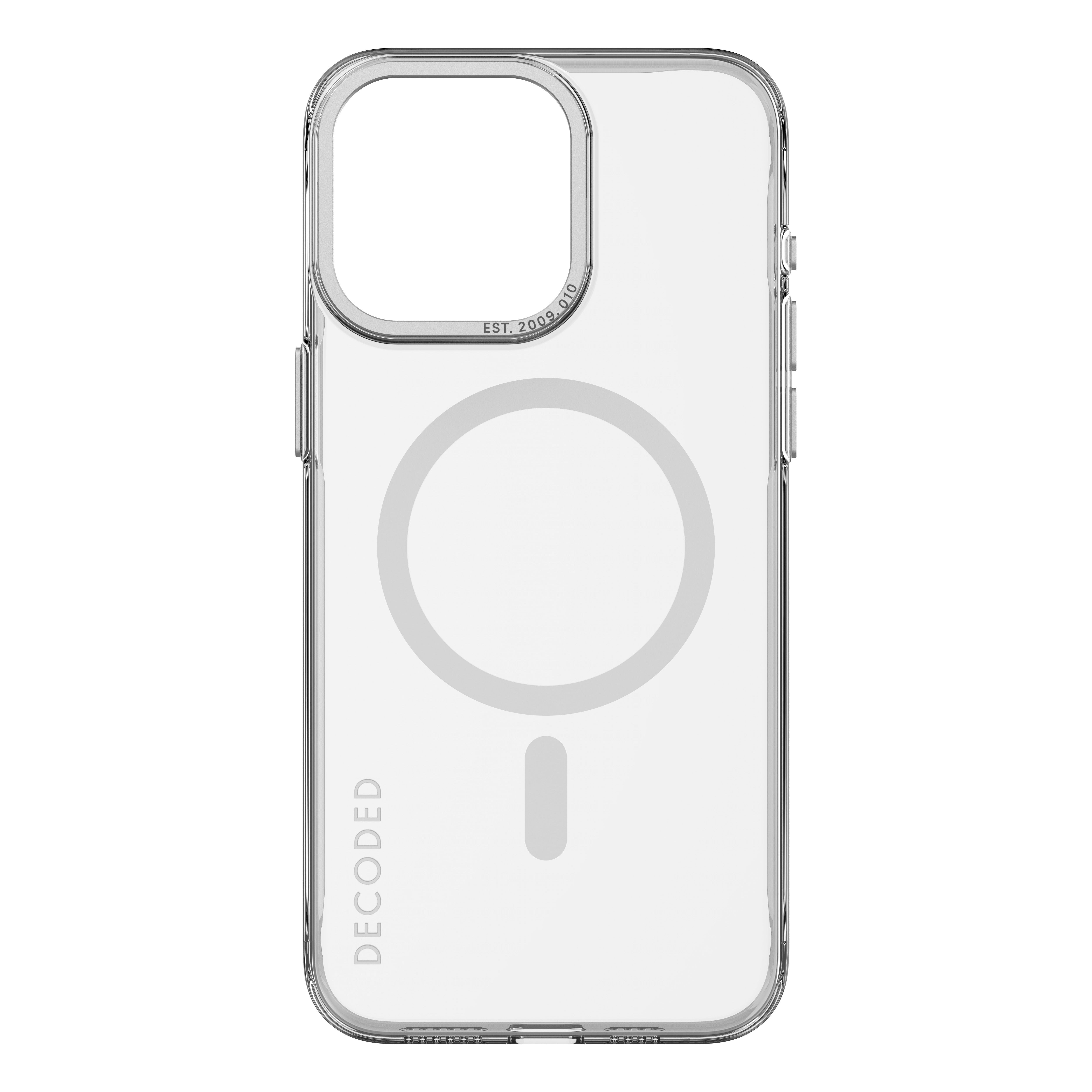 Decoded Recycled Plastic Backcover iPhone 15 Pro Max Transparant