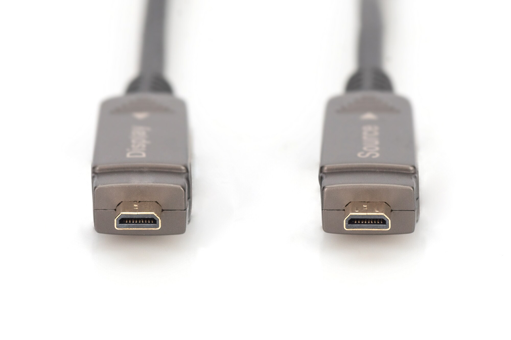 DIGITUS 4K HDMI AOC Verbindungskabel HDMI auf HDMI Abnehmbare Stecker 4K 15m