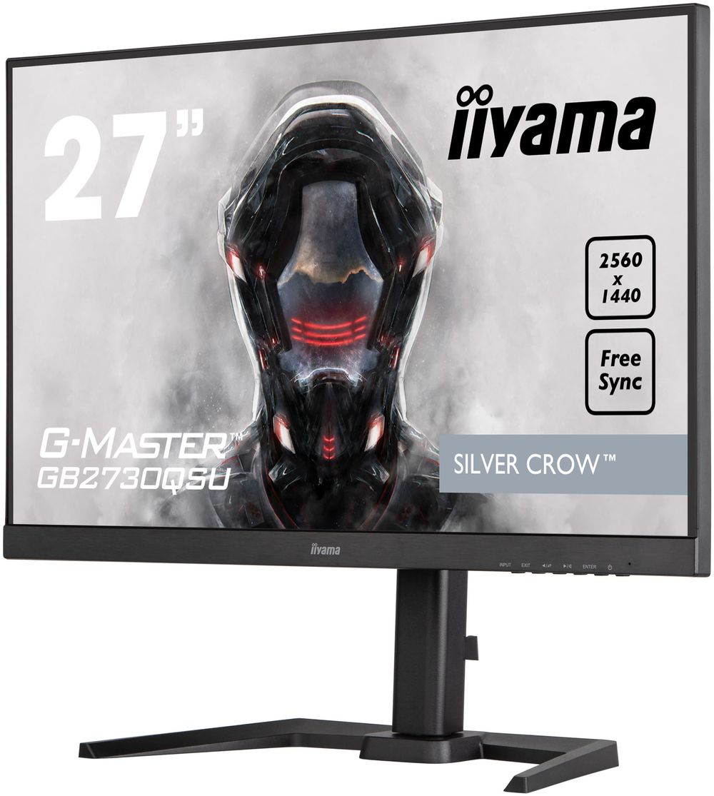 iiyama G-Master GB2730QSU-B5 Silver Crow 68.6 cm (27") WQHD Monitor