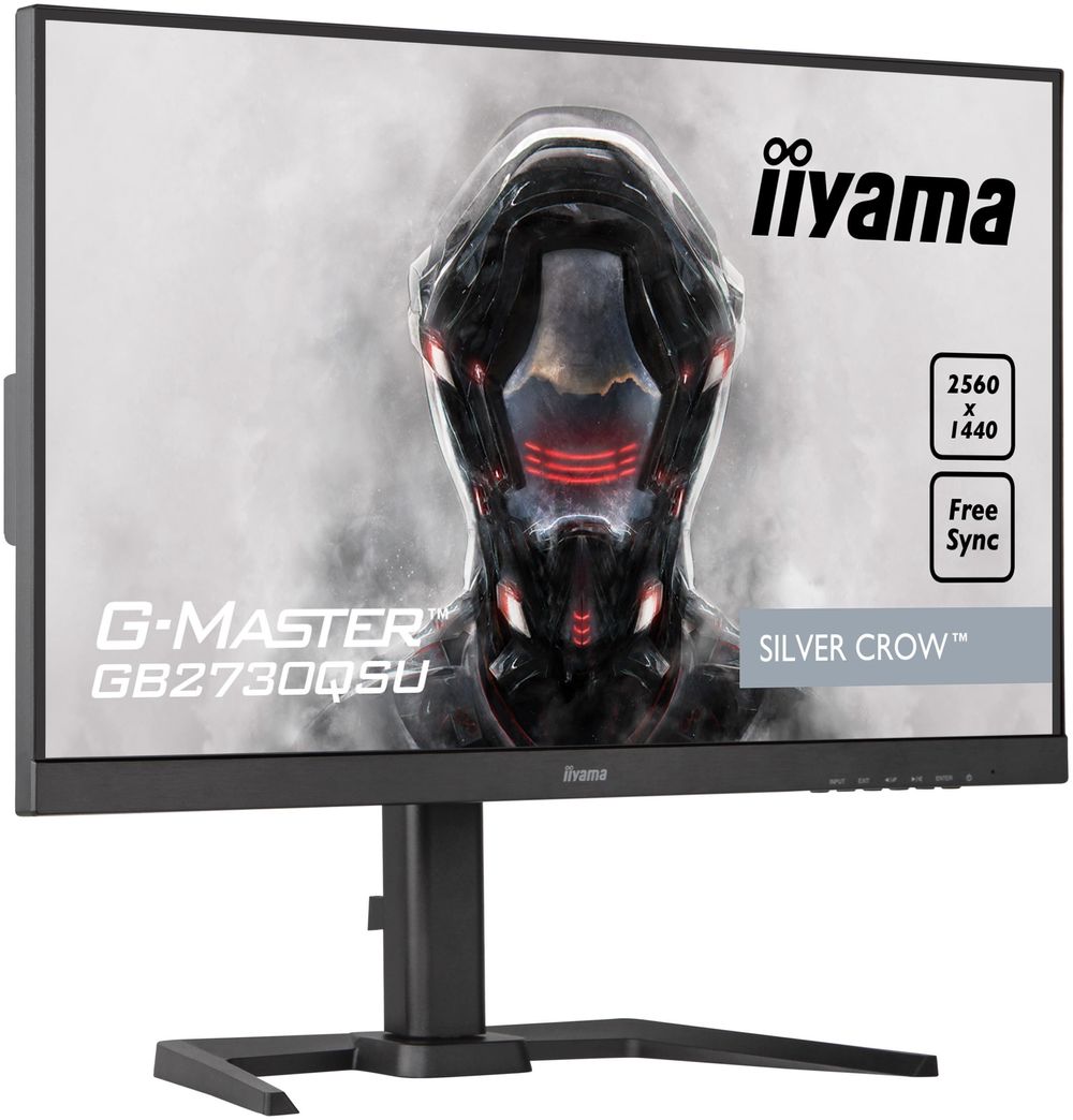 iiyama G-Master GB2730QSU-B5 Silver Crow 68.6 cm (27") WQHD Monitor