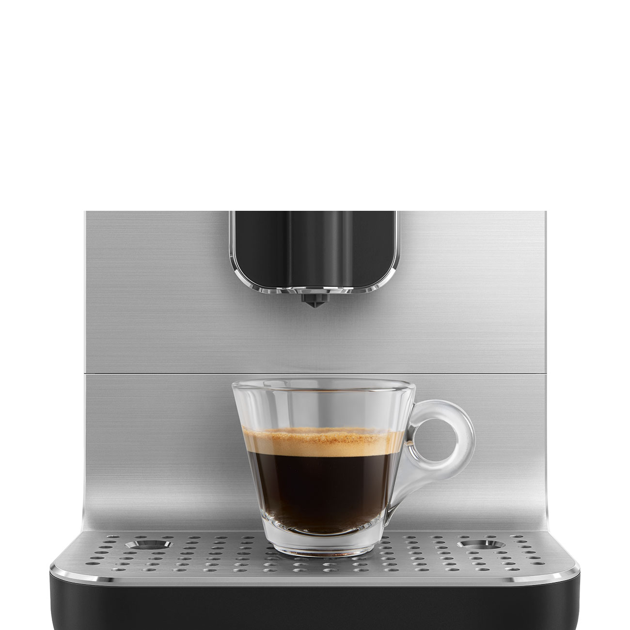 Smeg BCC01BLMEU 50's Style Kaffeevollautomat, schwarz-matt