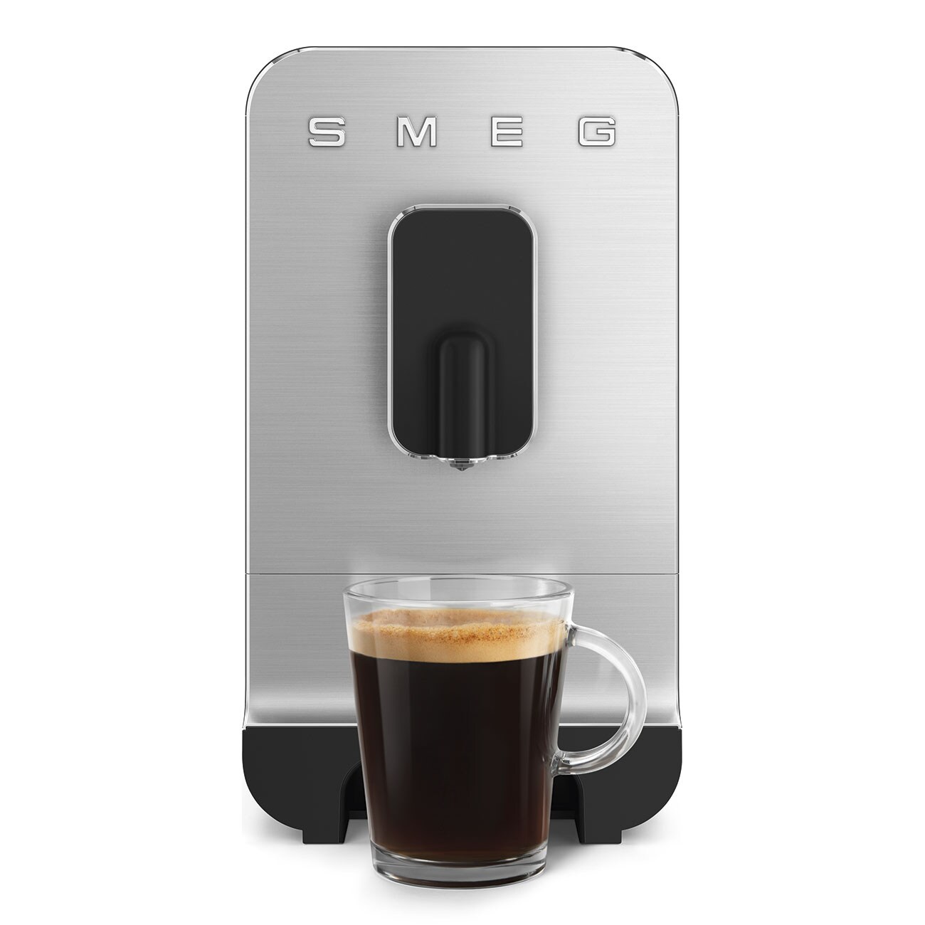 Smeg BCC01BLMEU 50's Style Kaffeevollautomat, schwarz-matt