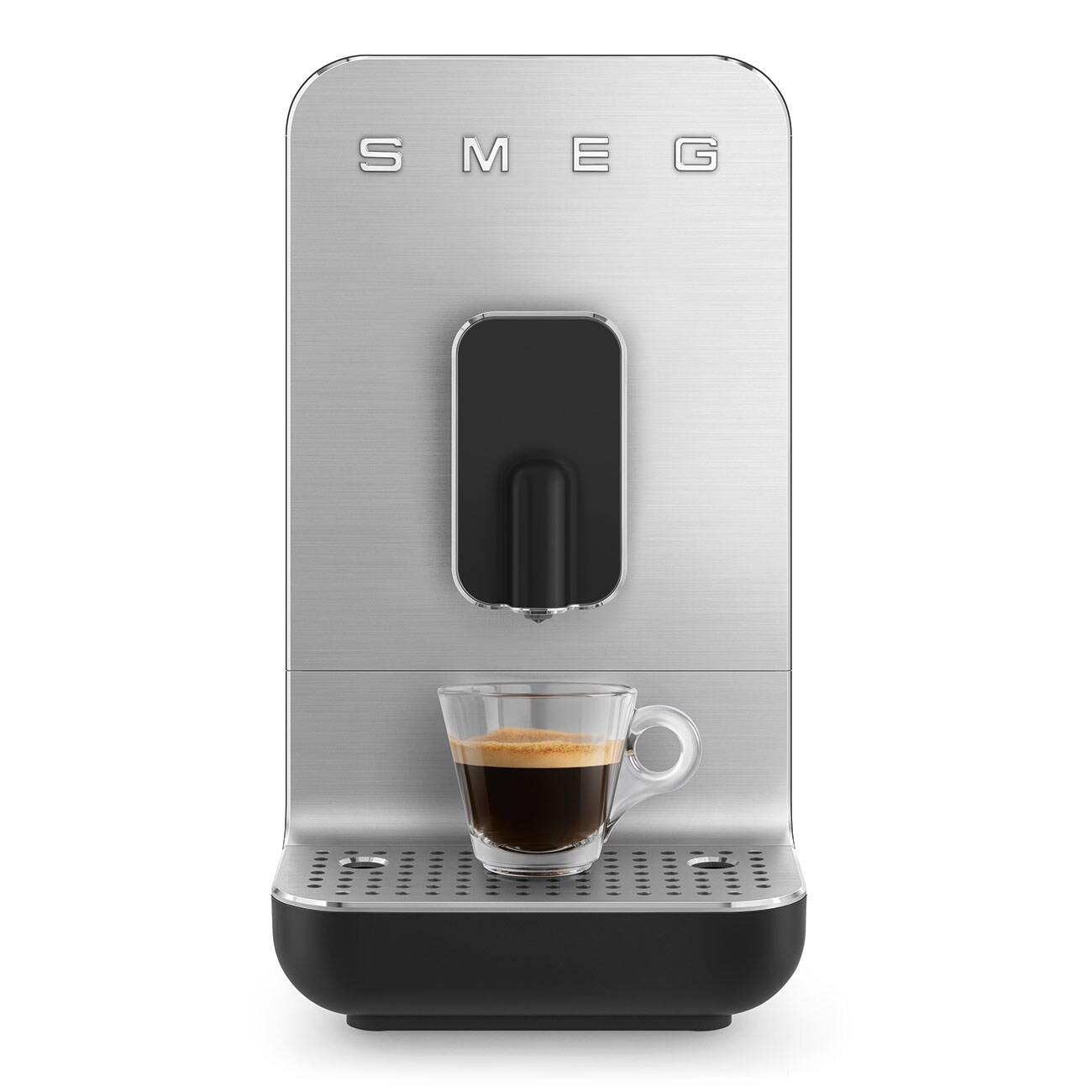 Smeg BCC01BLMEU 50's Style Kaffeevollautomat, schwarz-matt