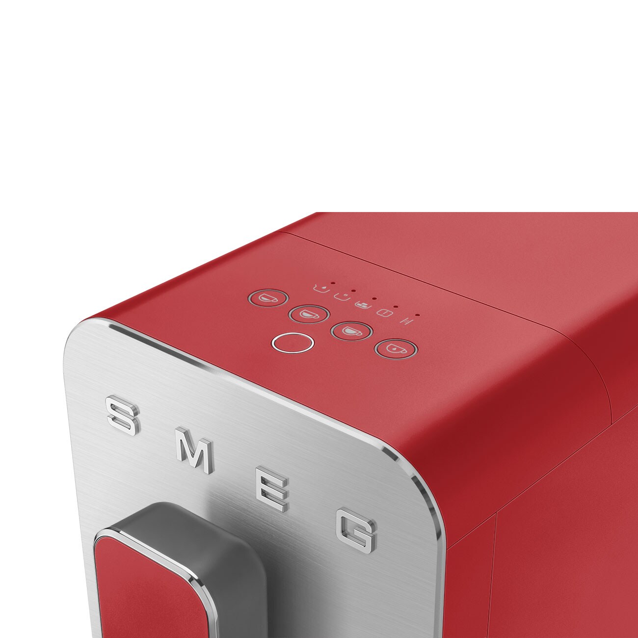 Smeg BCC01RDMEU 50s Style Kaffeevollautomat, rot-matt