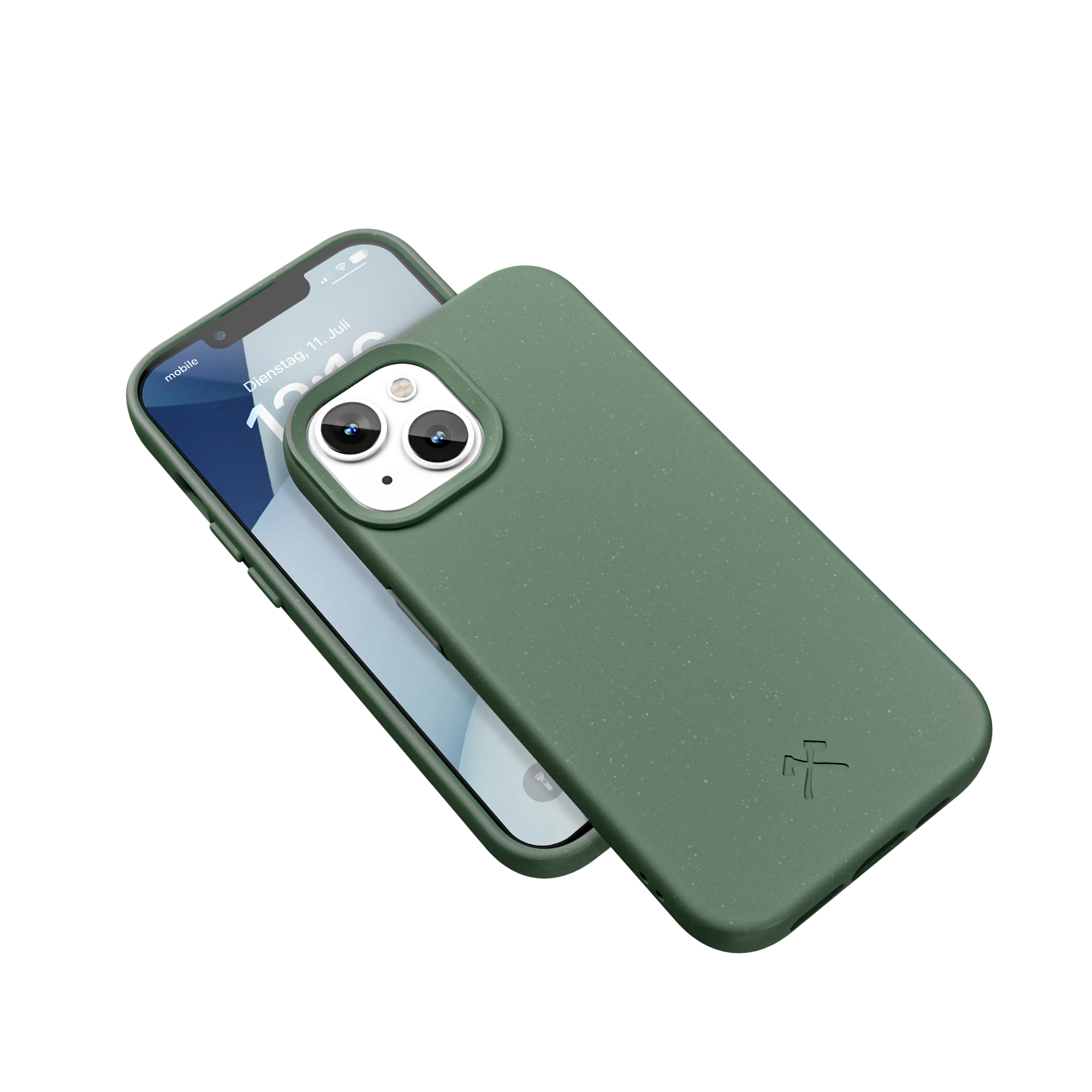 Woodcessories Bio Case MagSafe iPhone 15 Midnight Green Biomaterial