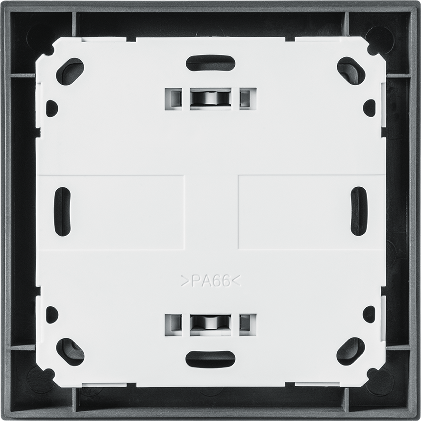 Homematic IP Wandthermostat mit Luftfeuchtigkeitssensor anthrazit HmIP-WTH-A