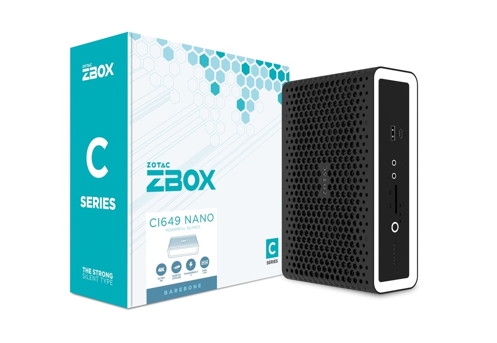 ZOTAC ZBOX CI649 NANO Barebone i5 -1355U Intel Iris Xe Graphics