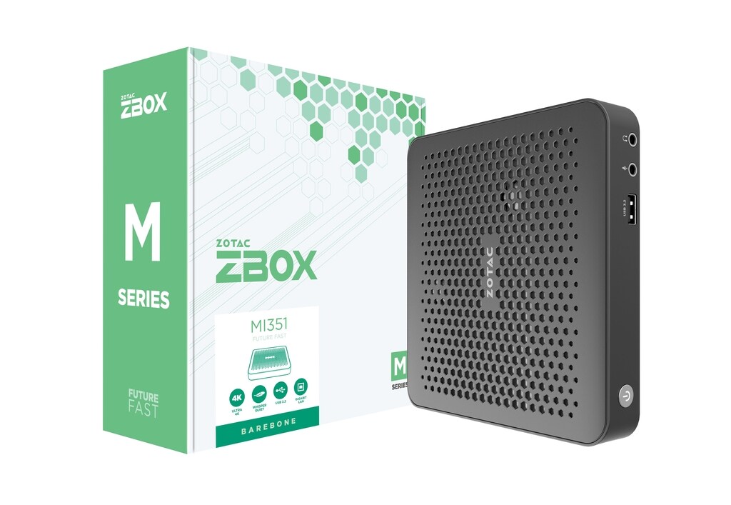 ZOTAC ZBOX edge MI351 Barebone N100 Intel UHD Graphics