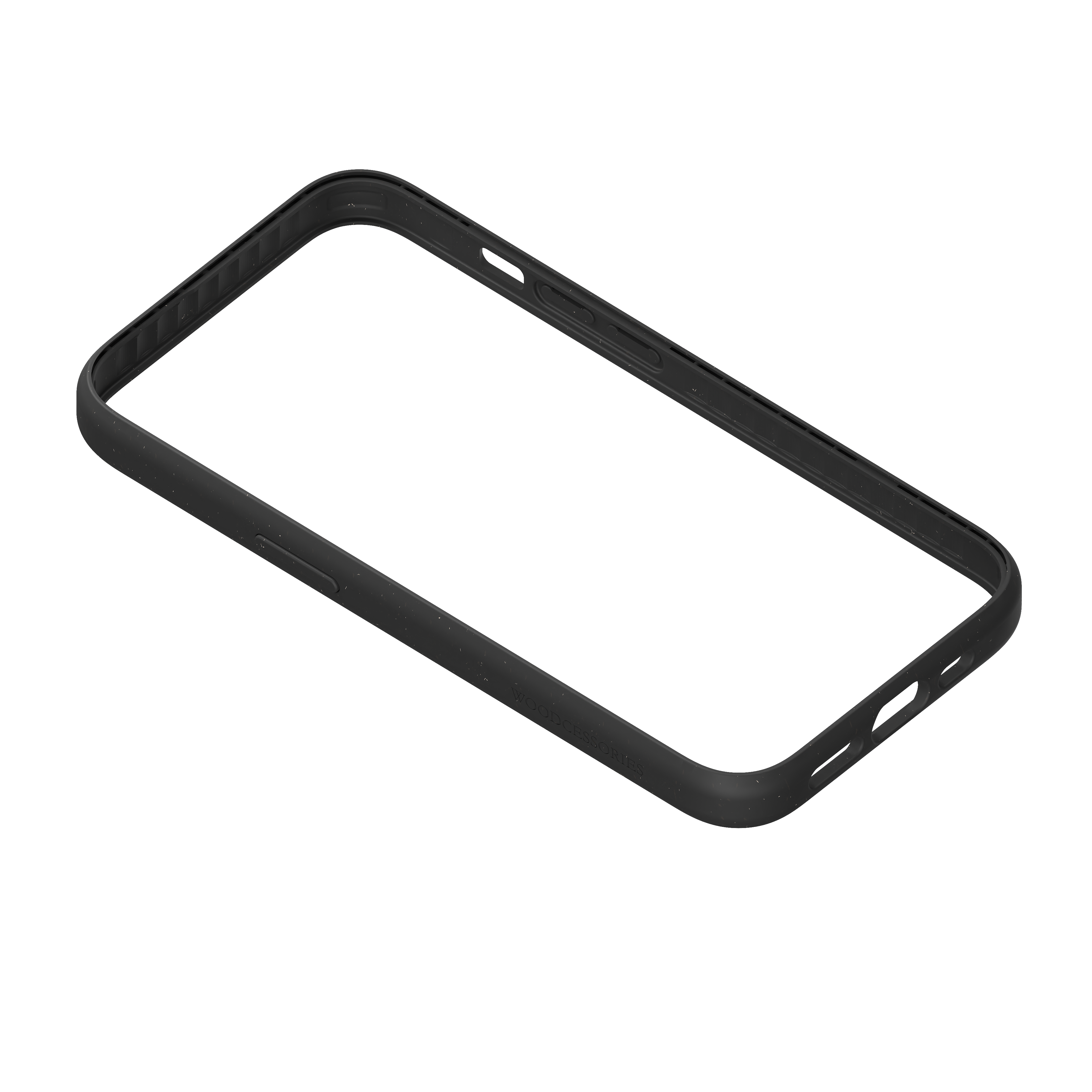 Woodcessories Clear Case MagSafe iPhone 15 Plus clear black